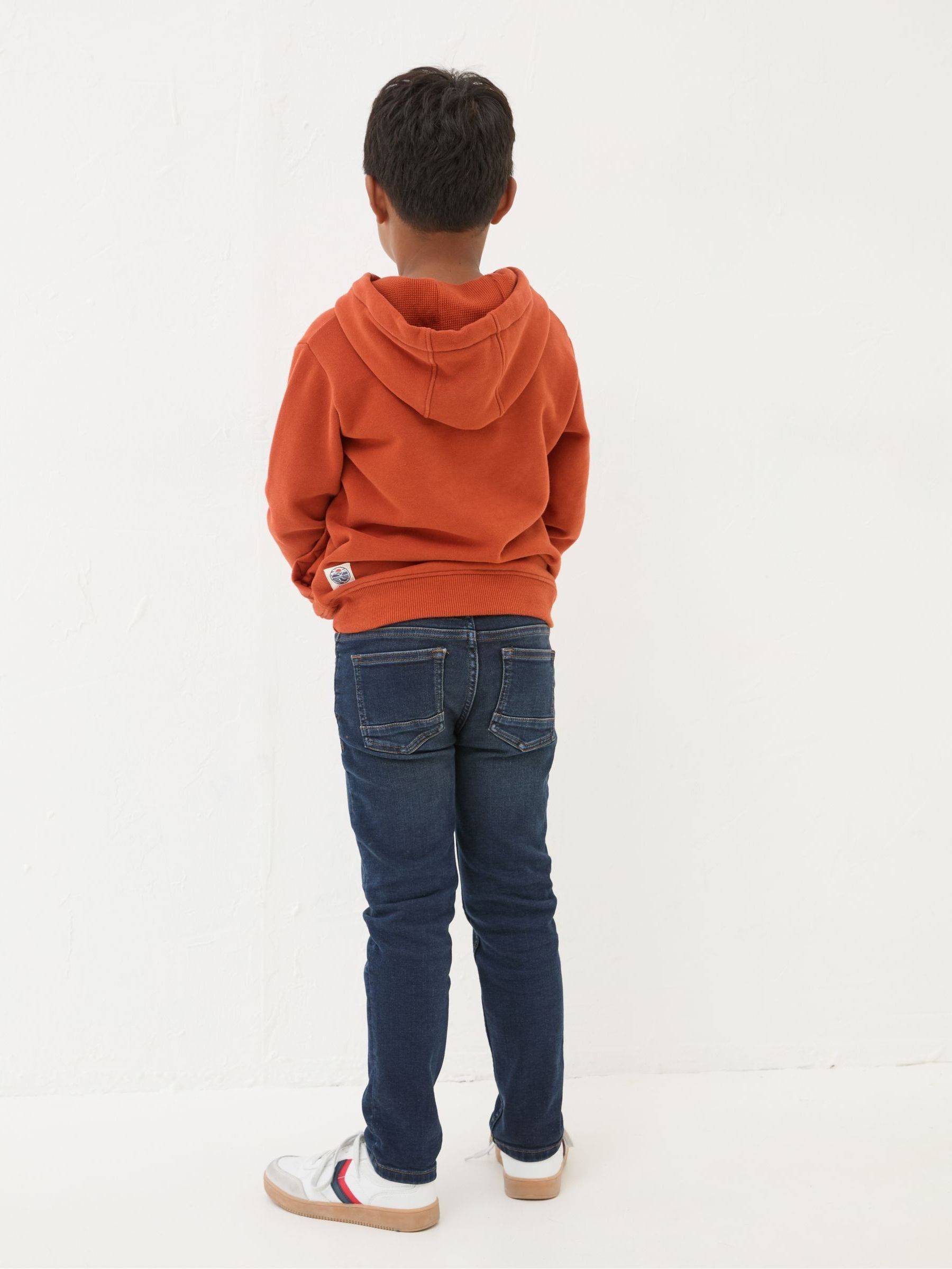 Navy Blue Wash Tarka Stretch Slim Jeans - Image 2 of 4