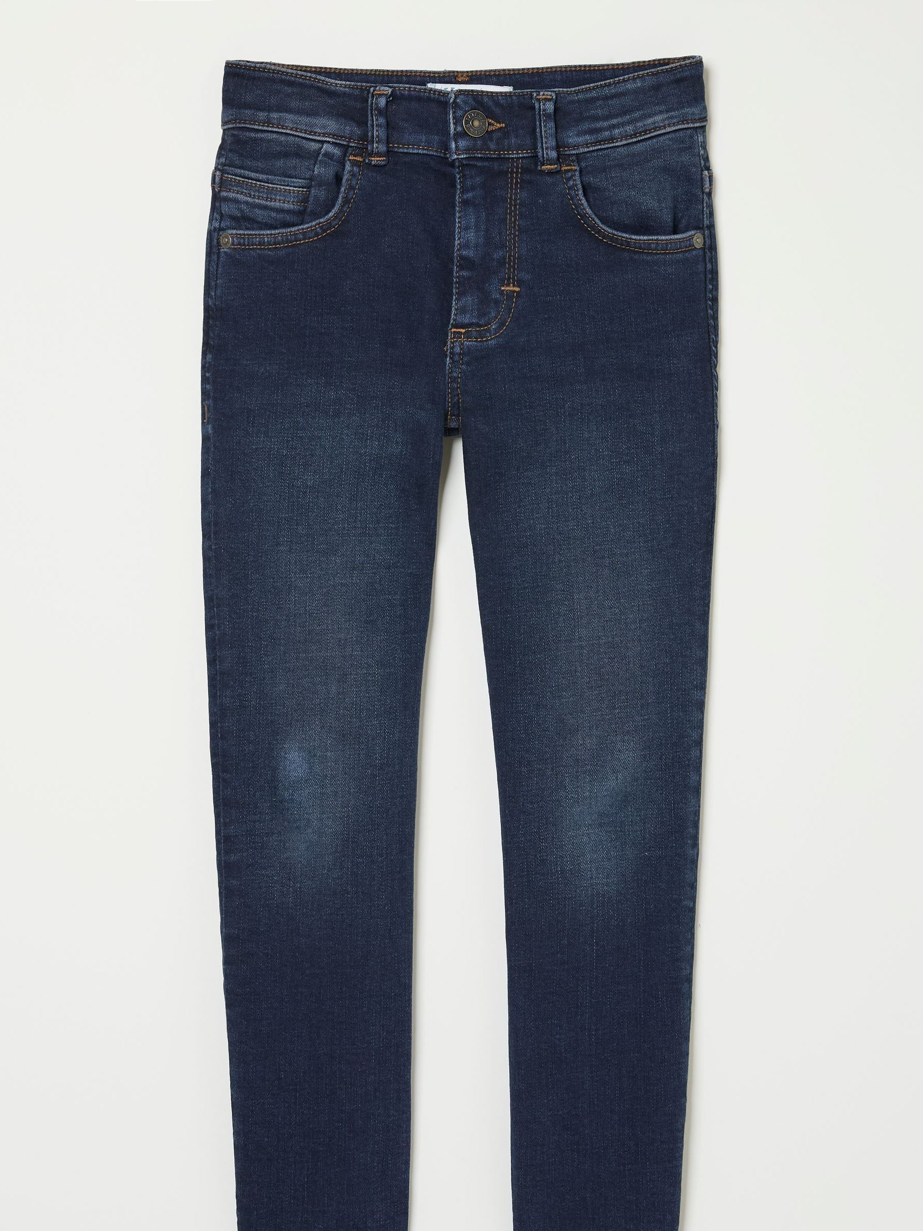 Navy Blue Wash Tarka Stretch Slim Jeans - Image 4 of 4 Navy Blue Wash Tarka Stretch Slim Jeans - Image 4 of 4