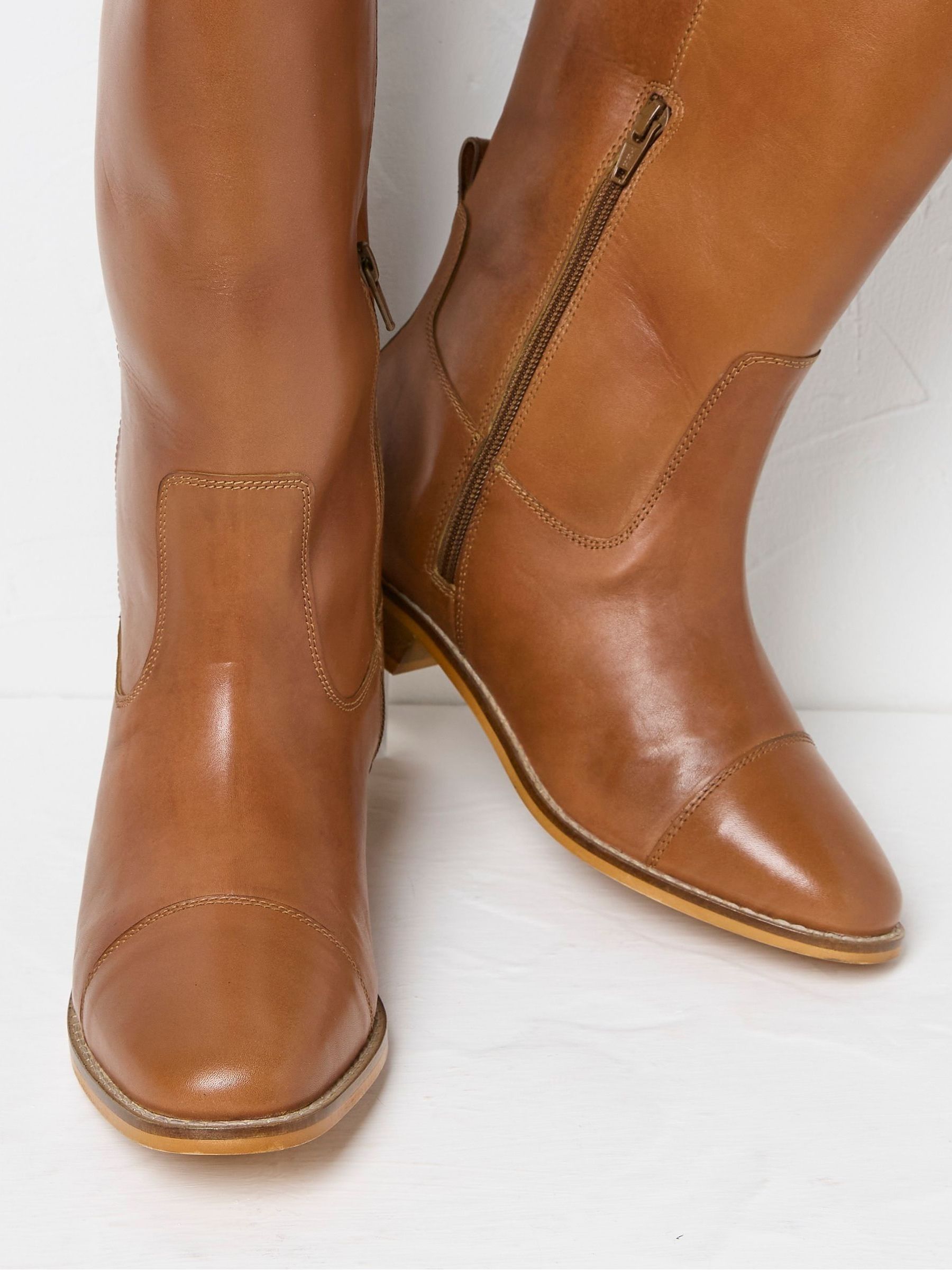 Victoria Brown Riding Boots - Image 3 of 3