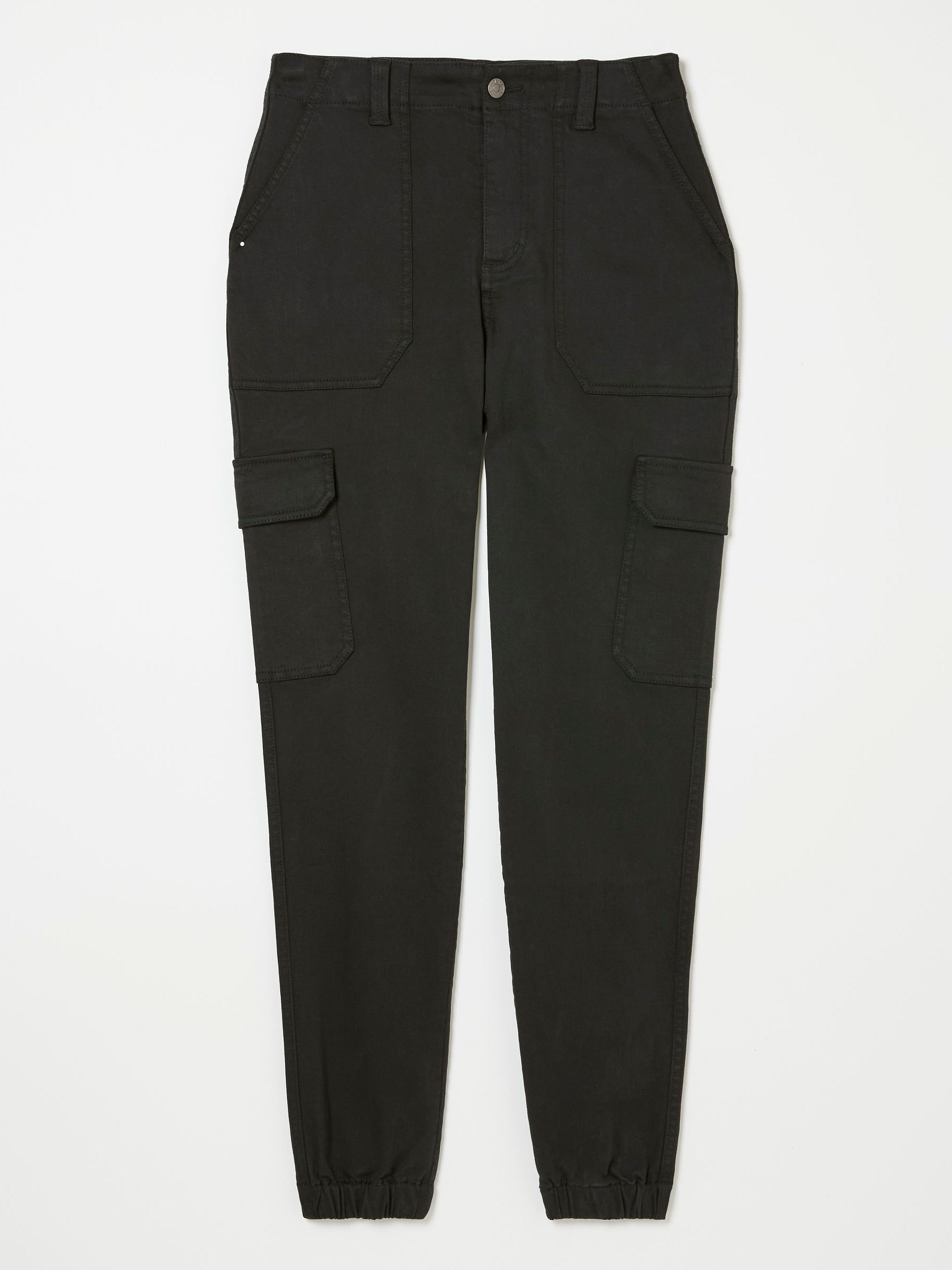 Hythe Black Cargo Trousers - Image 6 of 6