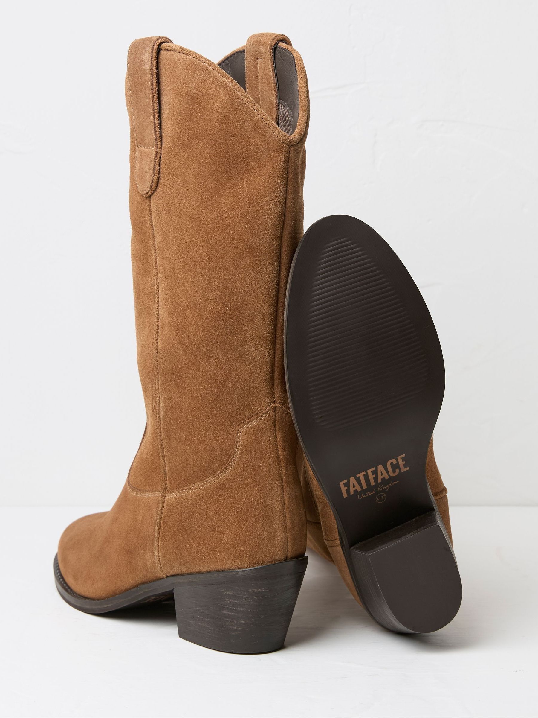 Sierra Brown Western Boots - Image 2 of 3