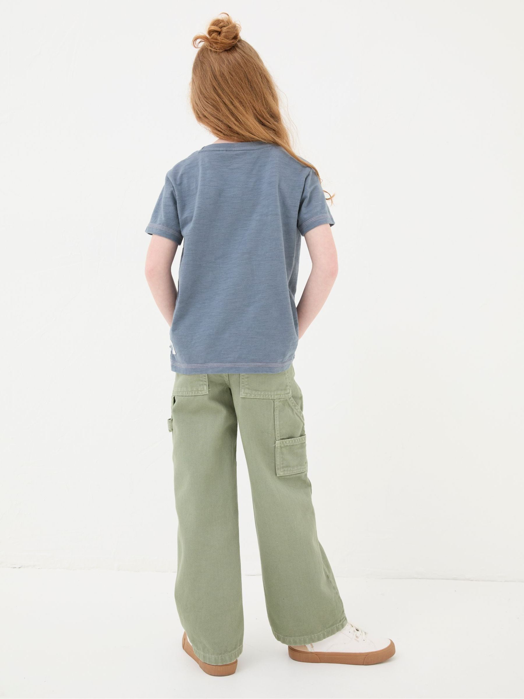 Waye Green Wide Leg Trousers - Image 3 of 3