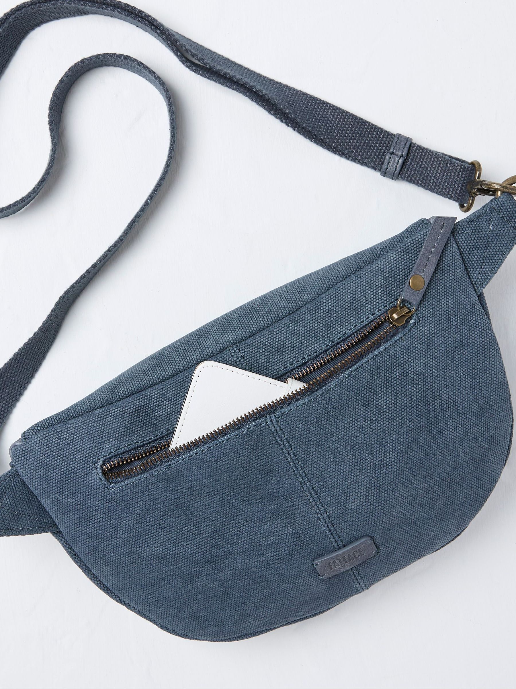 Blue Canvas Belt Bag - Image 3 of 3