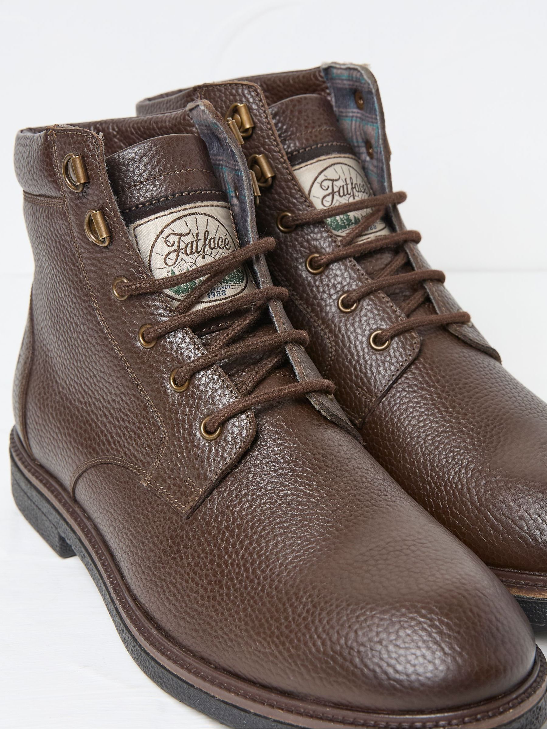 Chesham Brown Ankle Boots - Image 3 of 3
