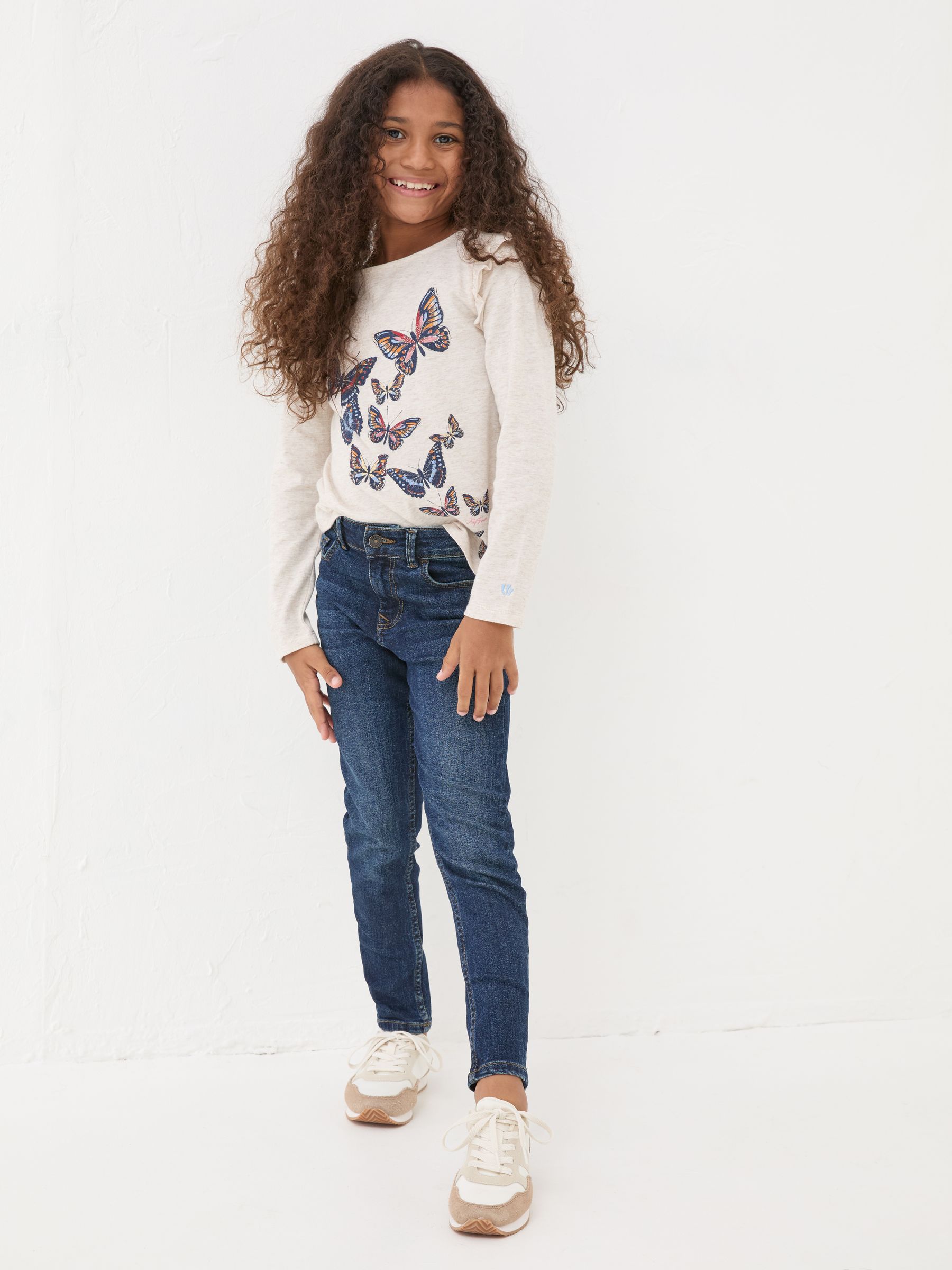 Dark Wash Denim Jeggings - Image 1 of 5