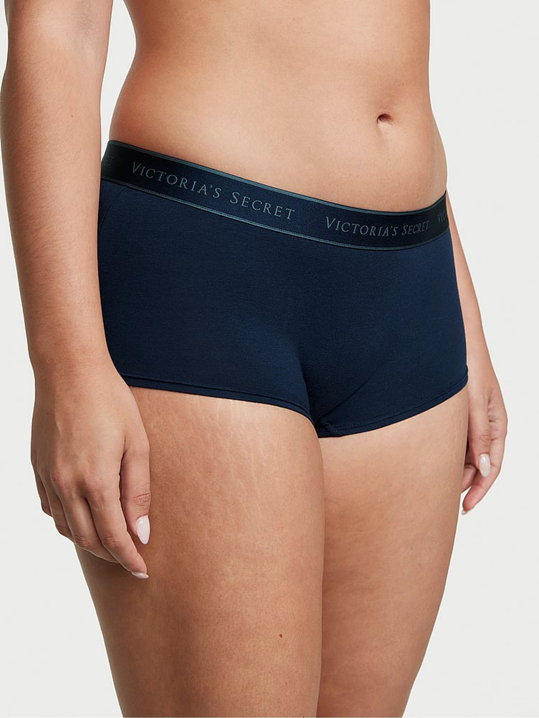 Noir Navy Blue Short Knickers - Image 1 of 3