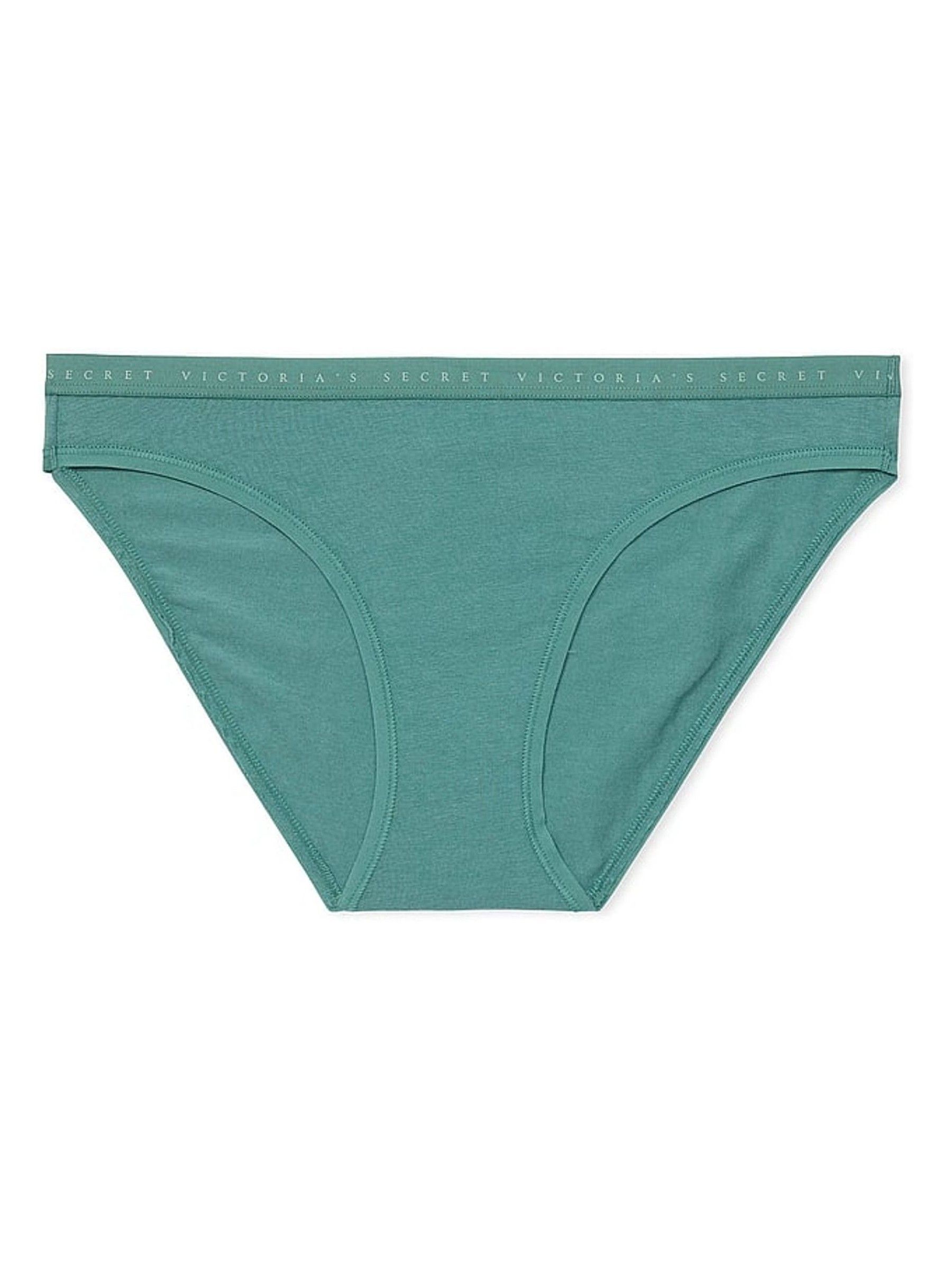 French Sage Blue Bikini Knickers - Image 1 of 1