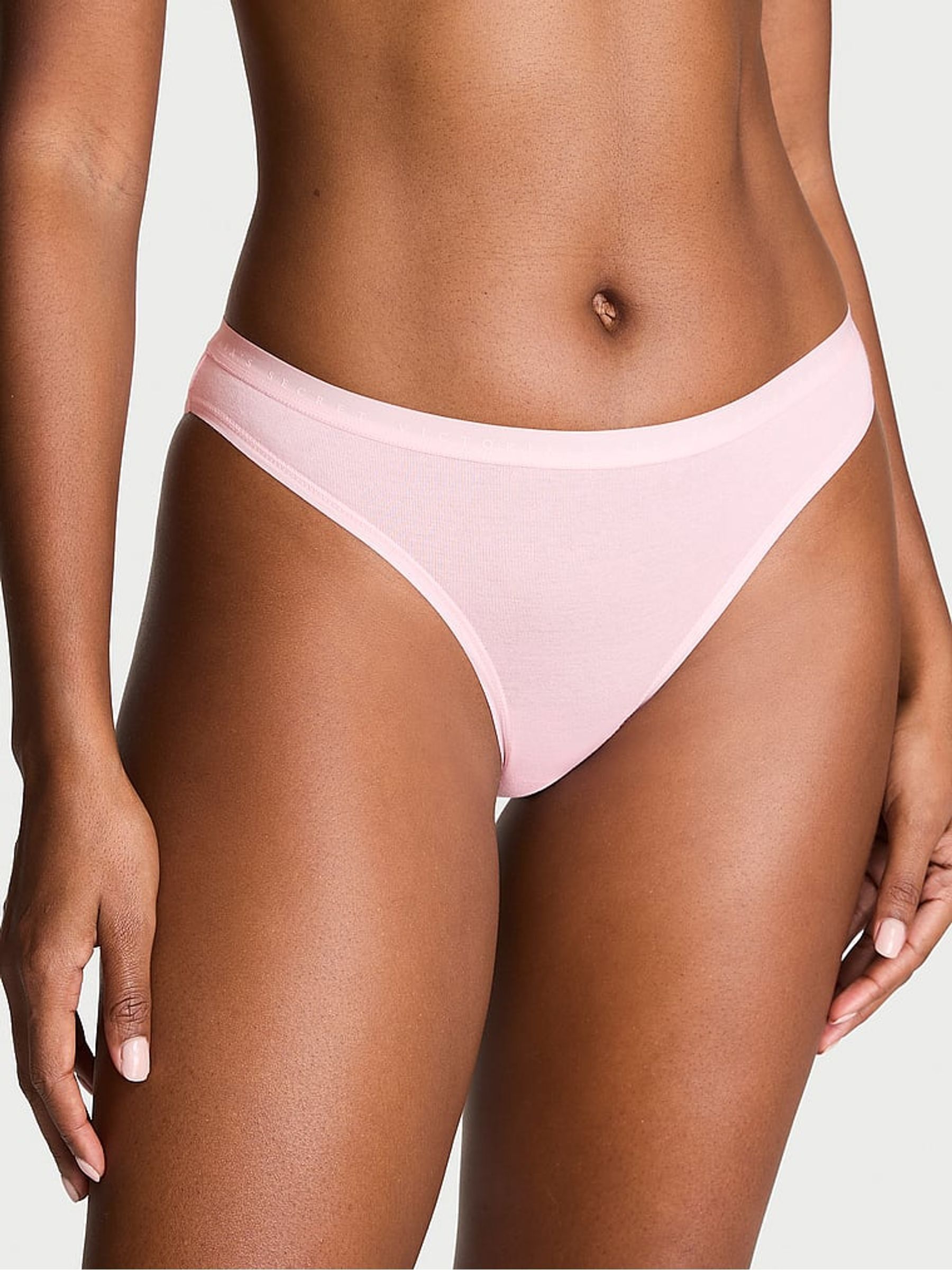 Pretty Blossom Pink Bikini Knickers - Image 1 of 3