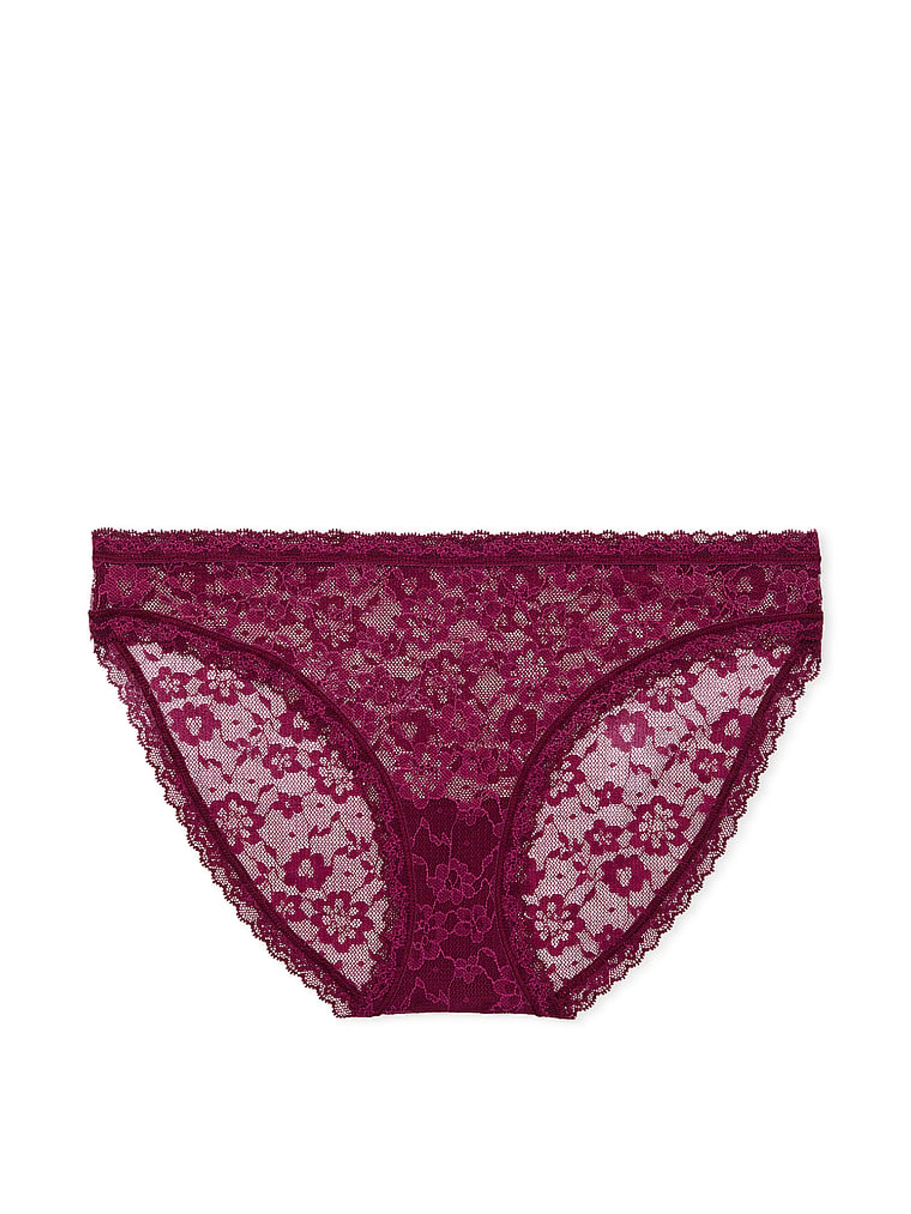Plum Rouge Red Bikini Knickers - Image 3 of 3