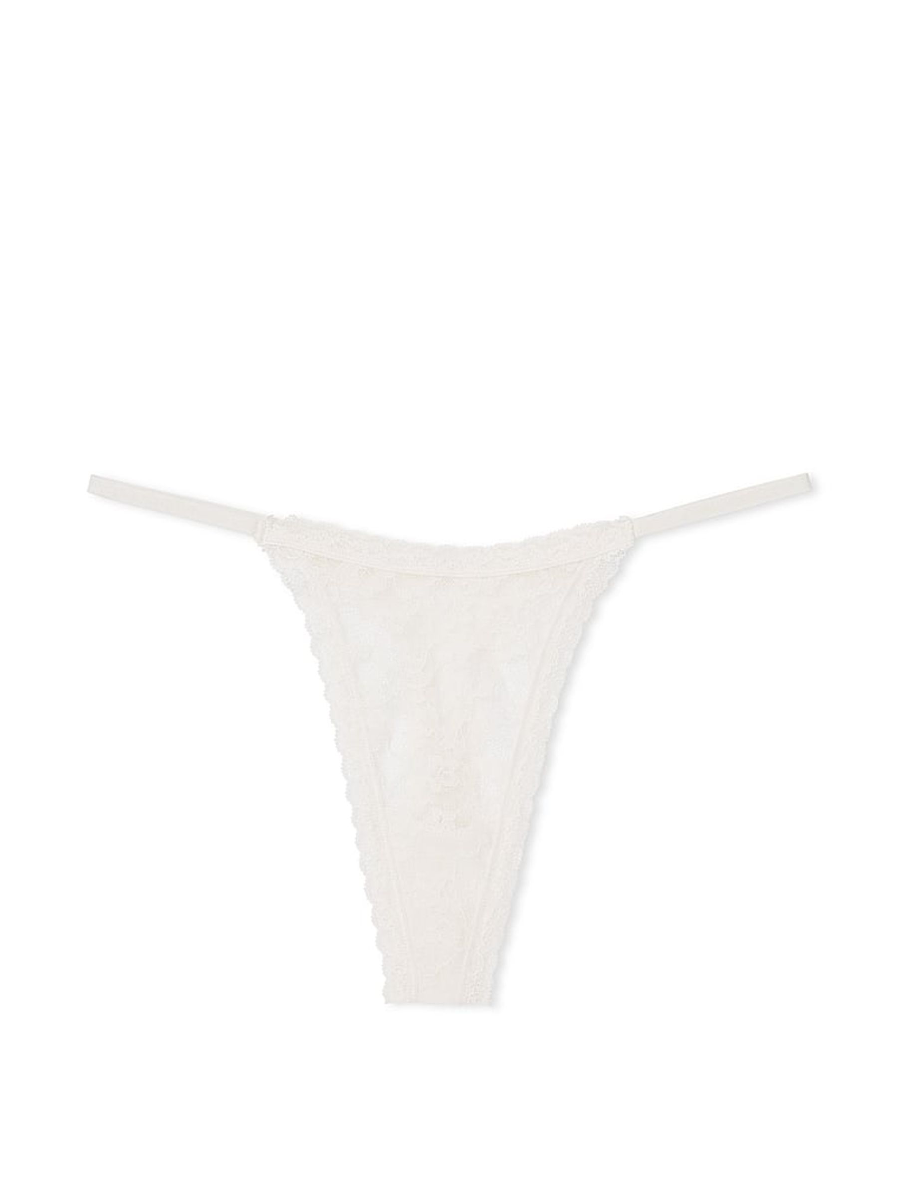 Coconut White Thong Knickers - Image 3 of 3