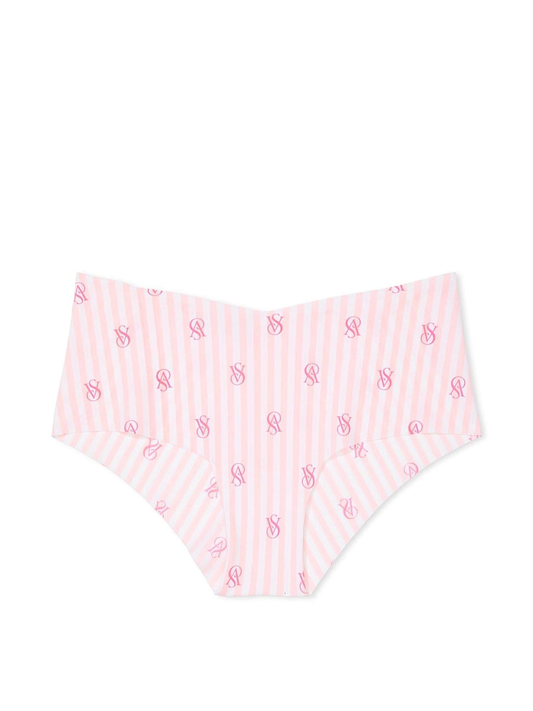Pretty Blossom Pink Stripe Cheeky Knickers - Image 3 of 3