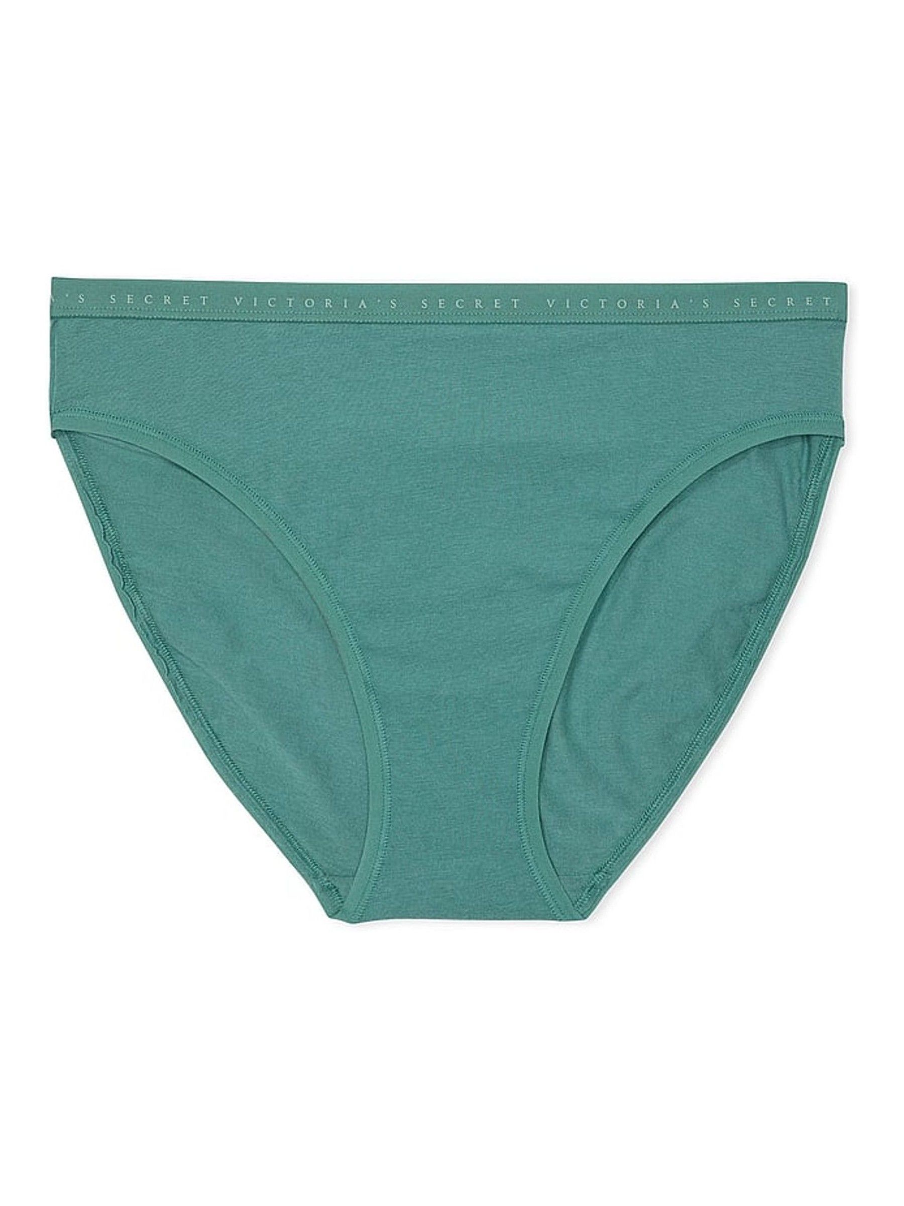 French Sage Blue Brief Knickers - Image 3 of 3