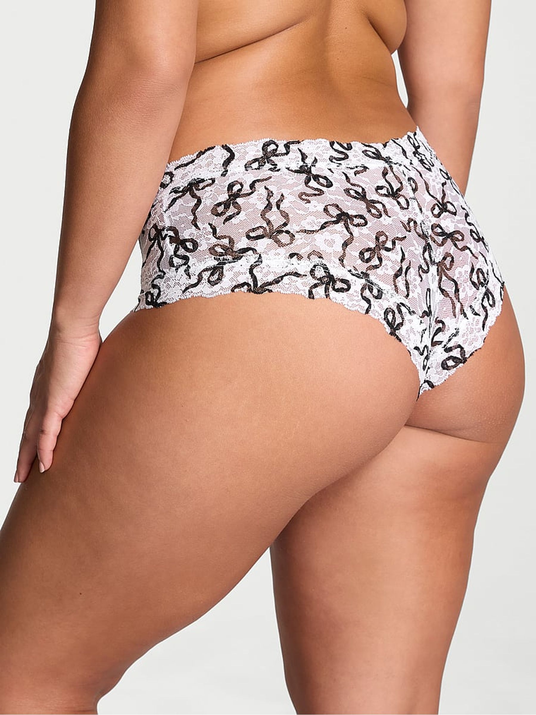 White Bows Cheeky Knickers - Image 2 of 3
