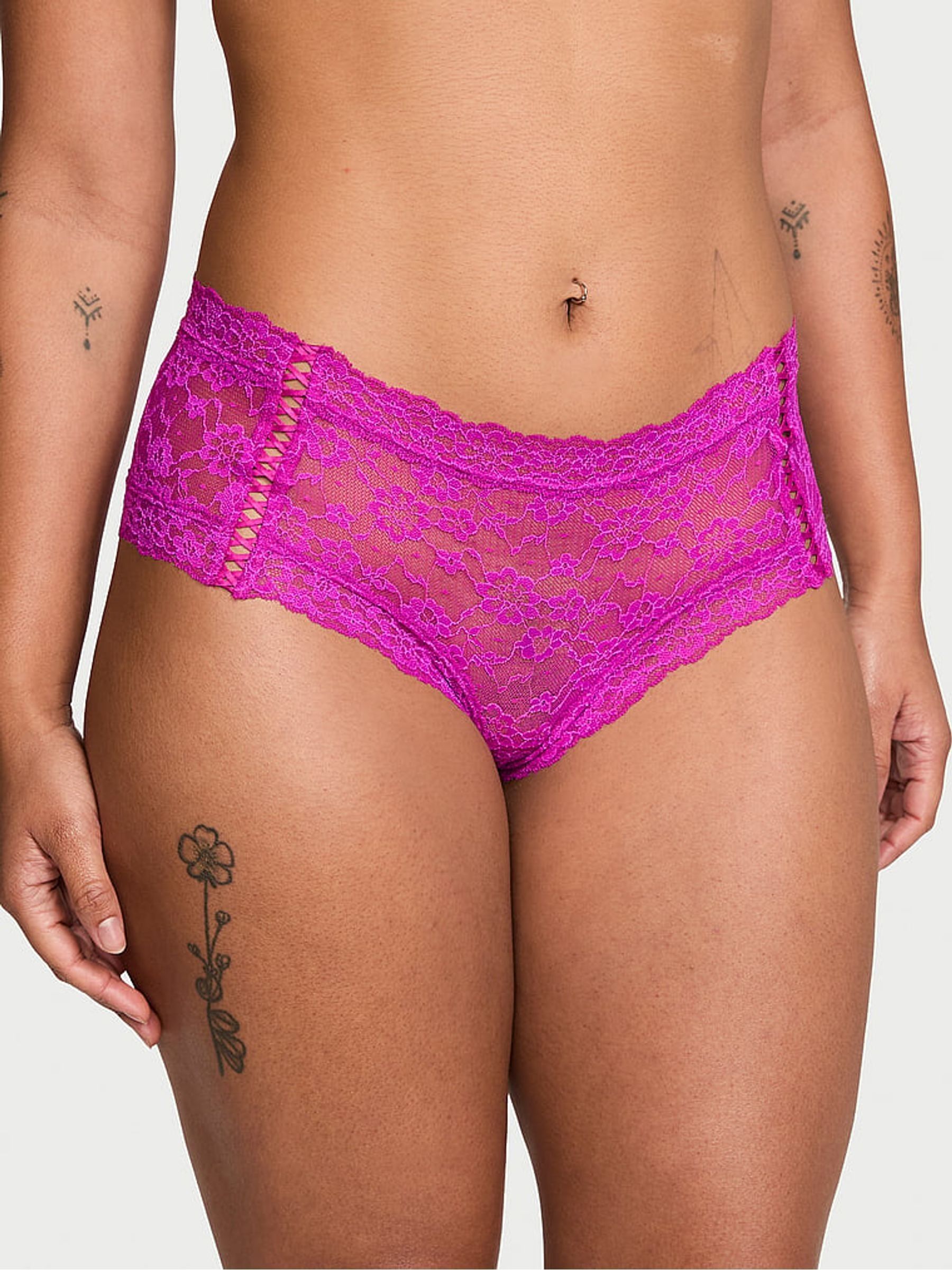Outrageous Pink Cheeky Knickers - Image 1 of 4