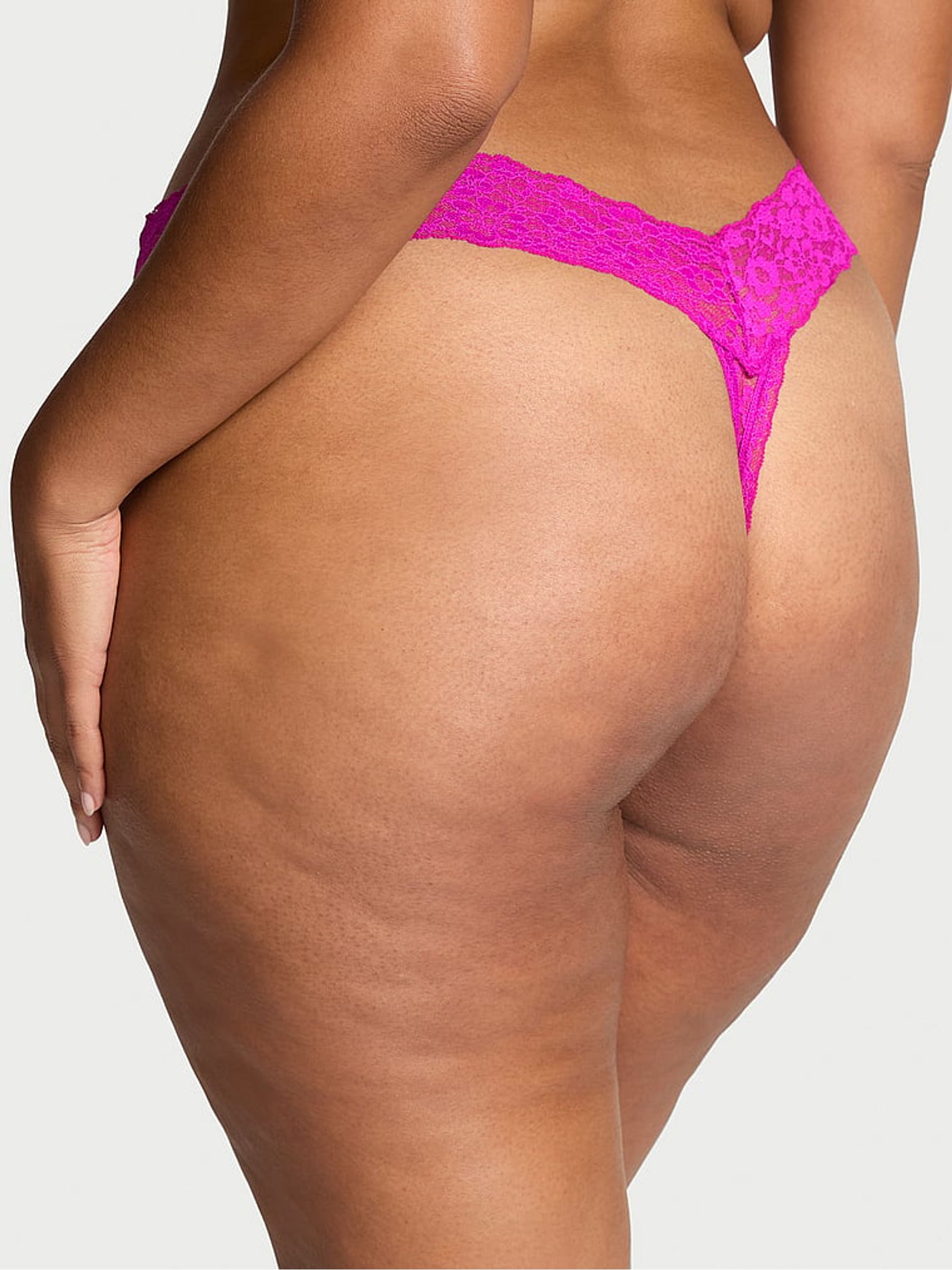 Outrageous Pink Thong Knickers - Image 2 of 2