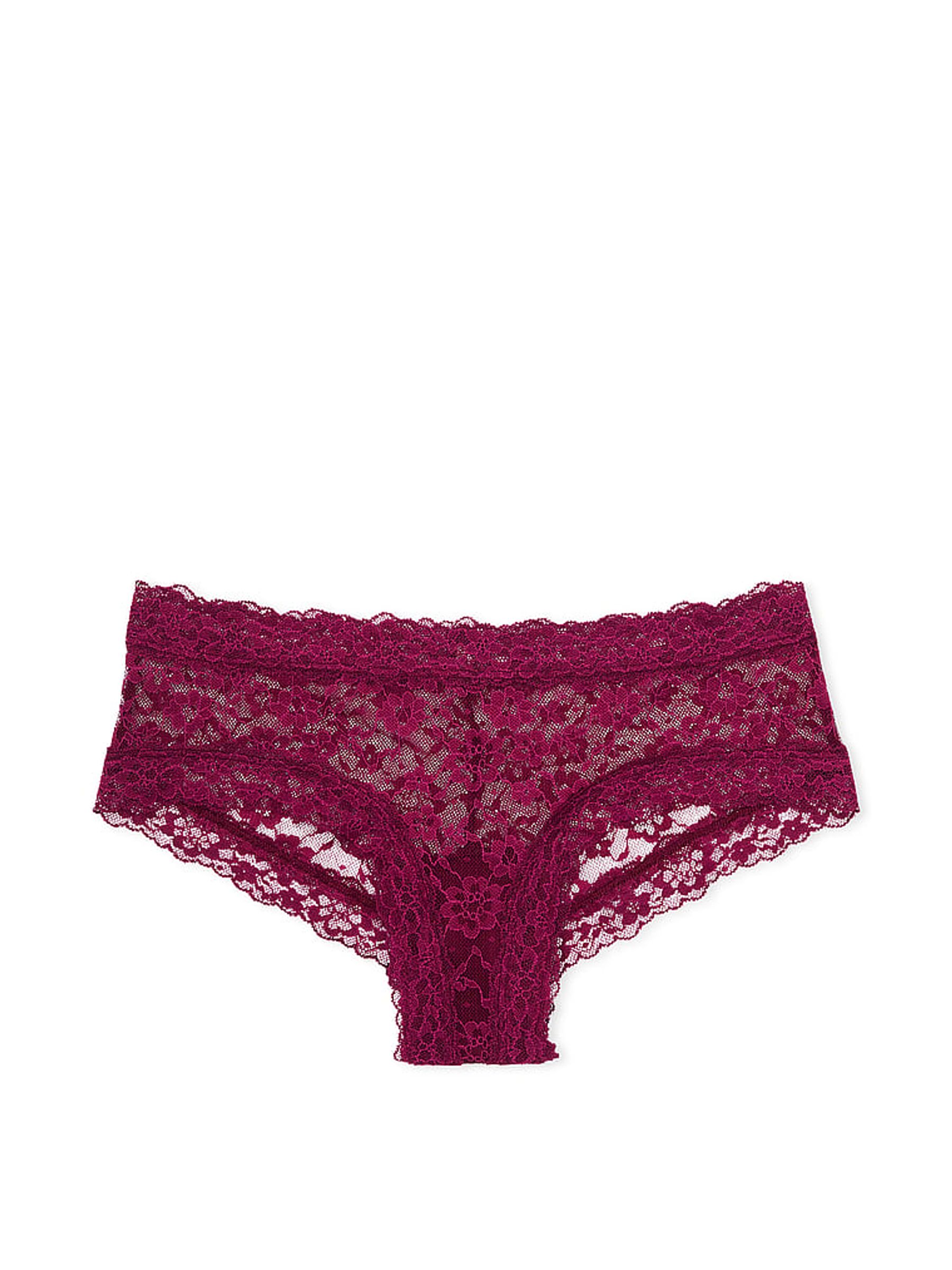 Plum Rouge Red Cheeky Knickers - Image 3 of 3