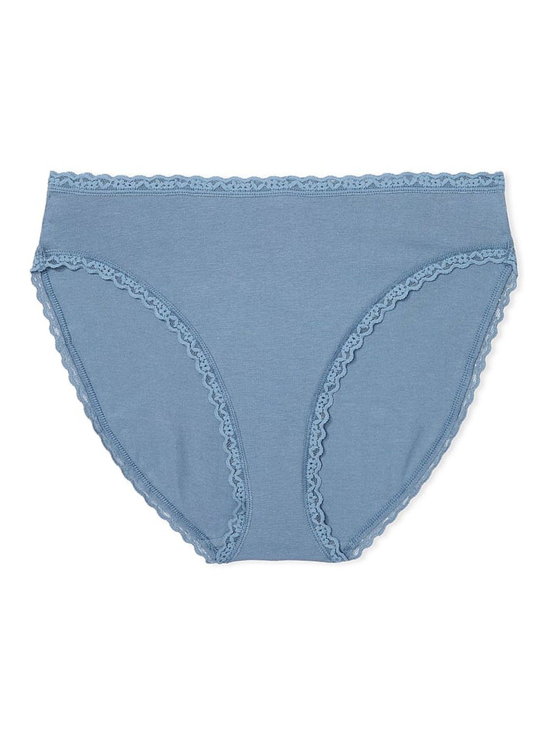 Faded Denim Blue Brief Knickers - Image 3 of 3