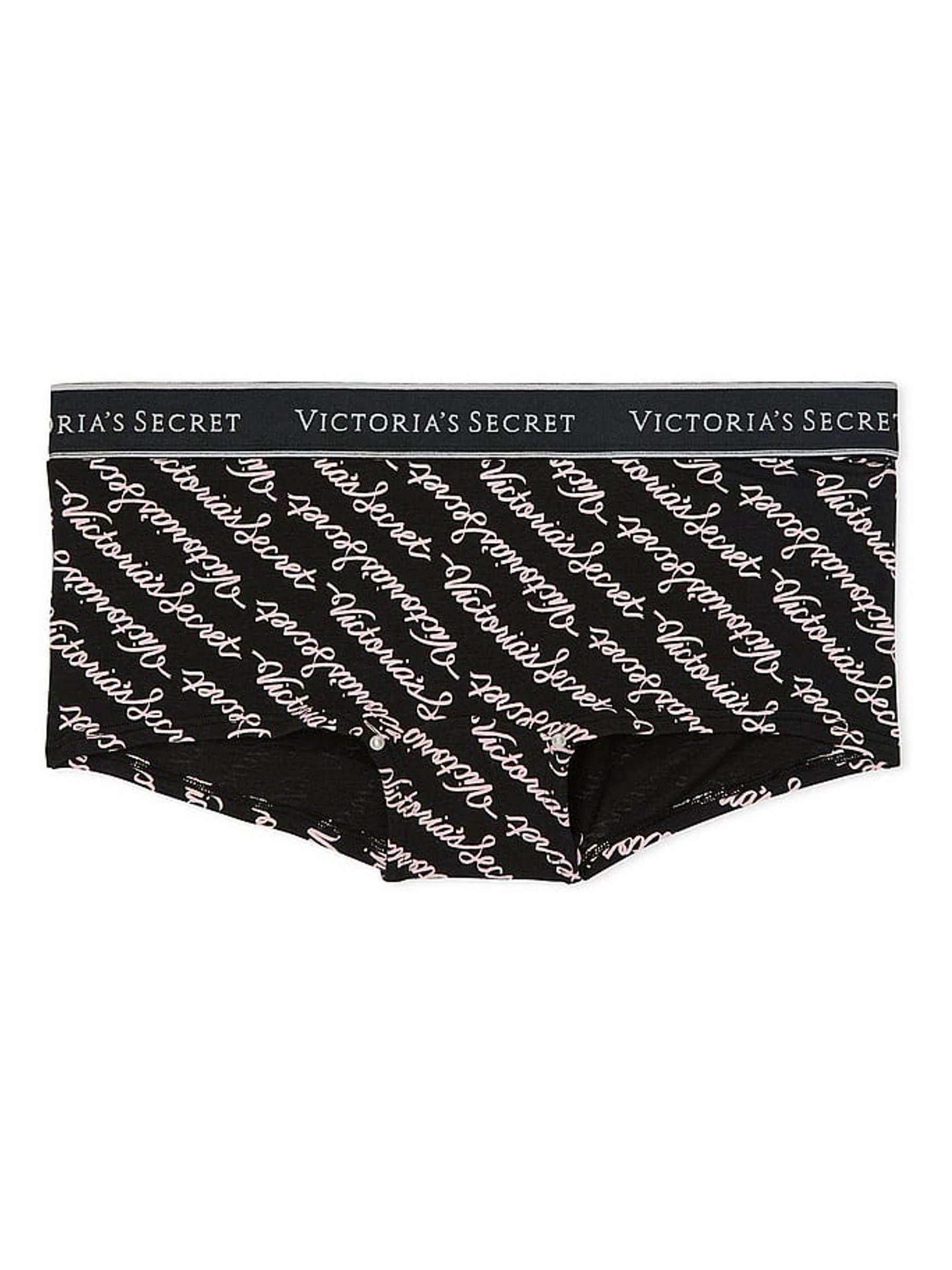 Vs Script Black Short Knickers - Image 3 of 3