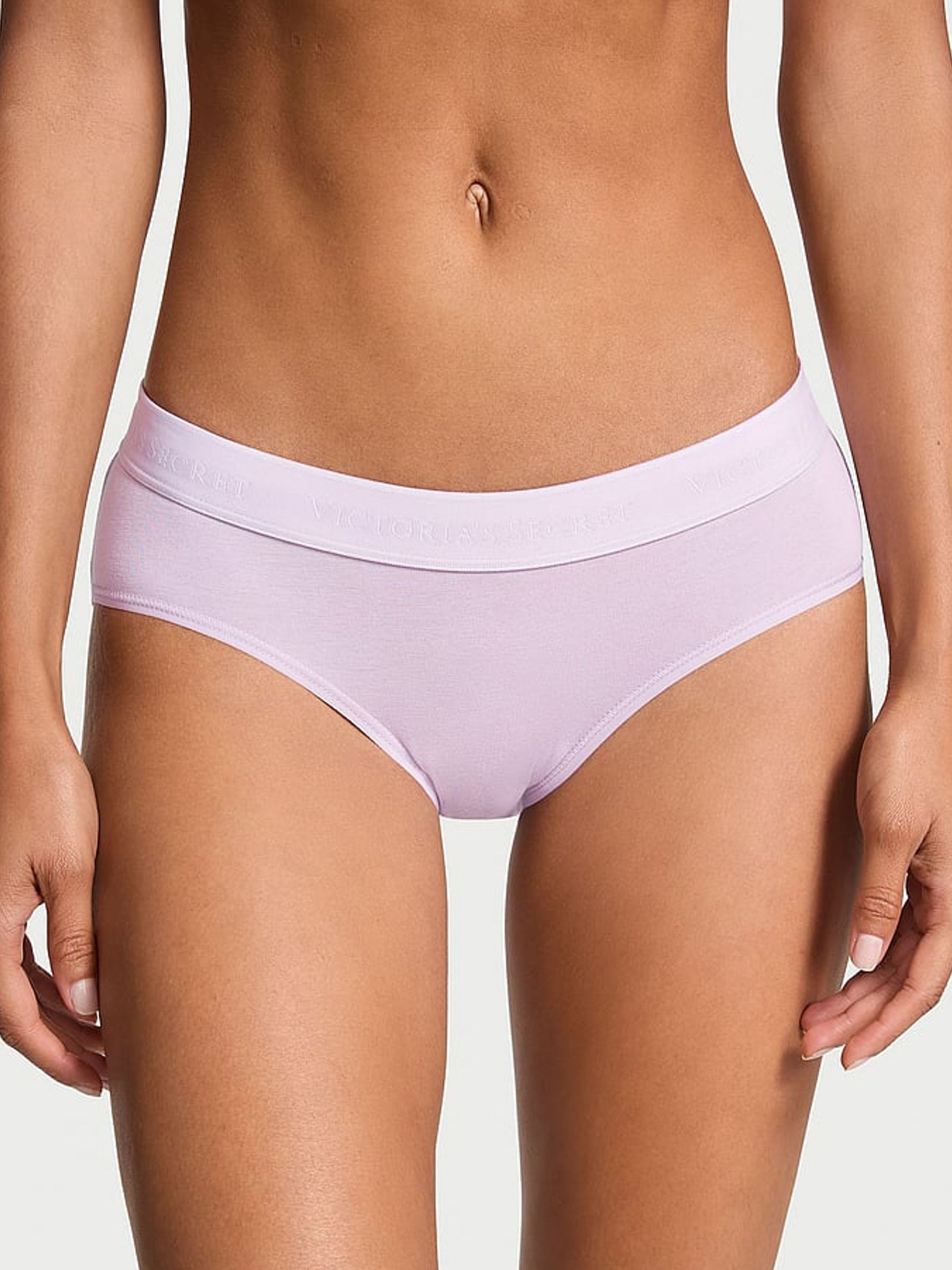 Black/Red/Pink/Purple Hipster Logo 5 Pack Knickers - Image 2 of 3