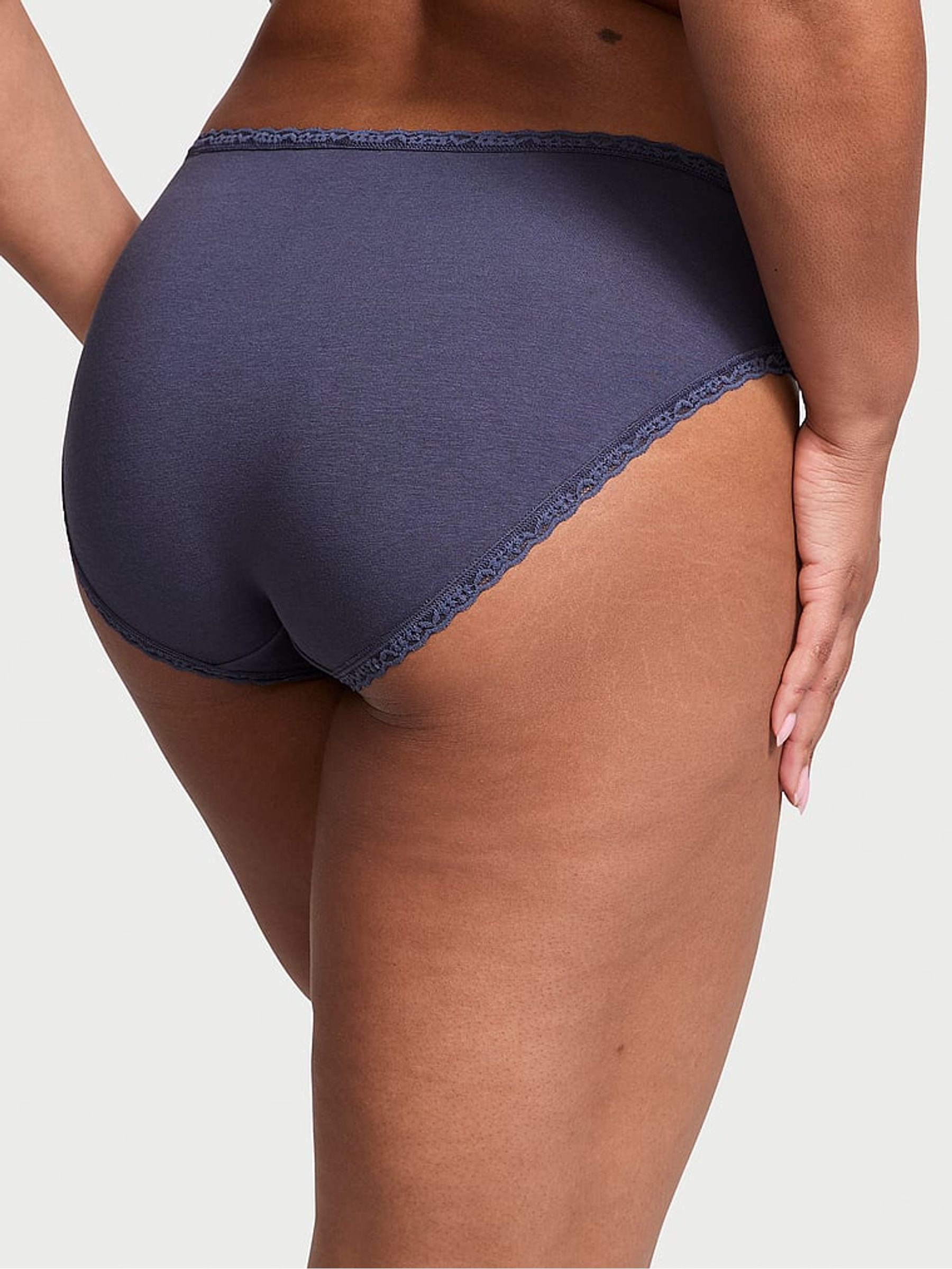 Slate Blue Brief Knickers - Image 2 of 3
