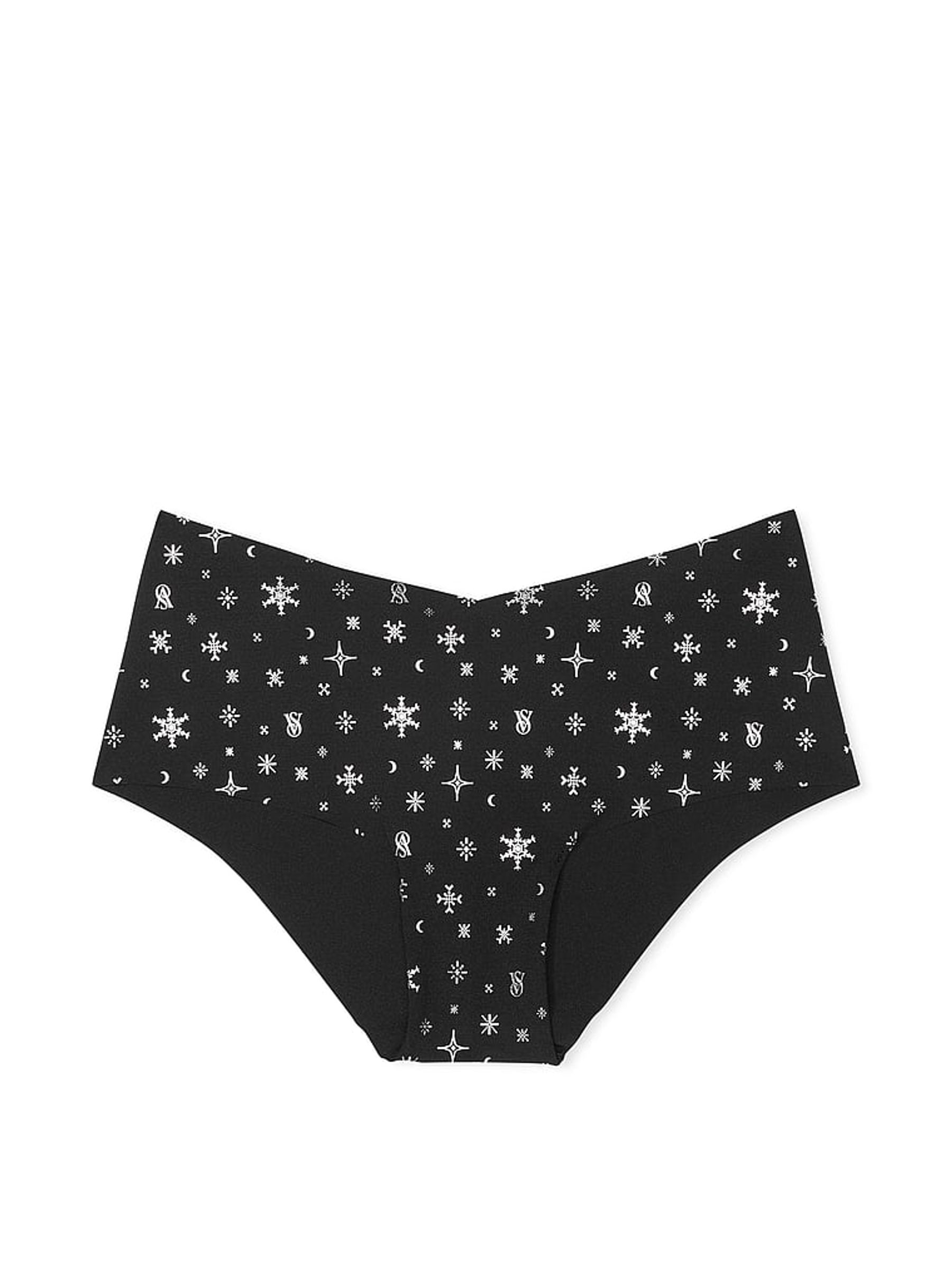 Black Snowflakes Cheeky Knickers - Image 3 of 3