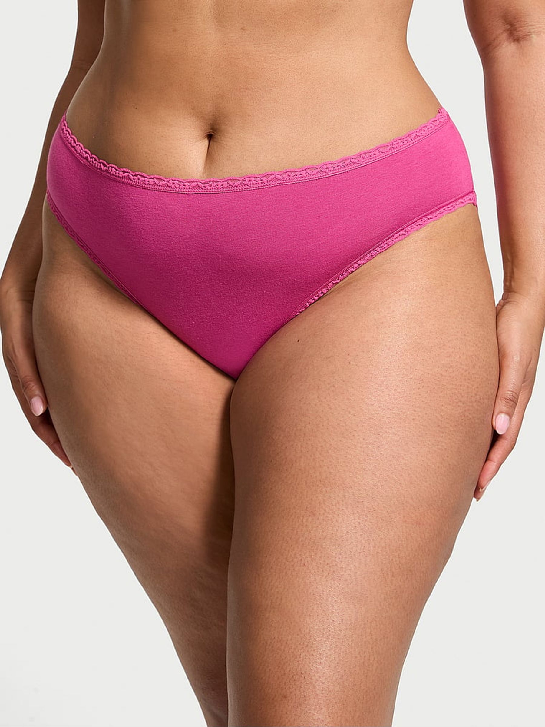Luscious Rose Pink Brief Knickers - Image 1 of 3