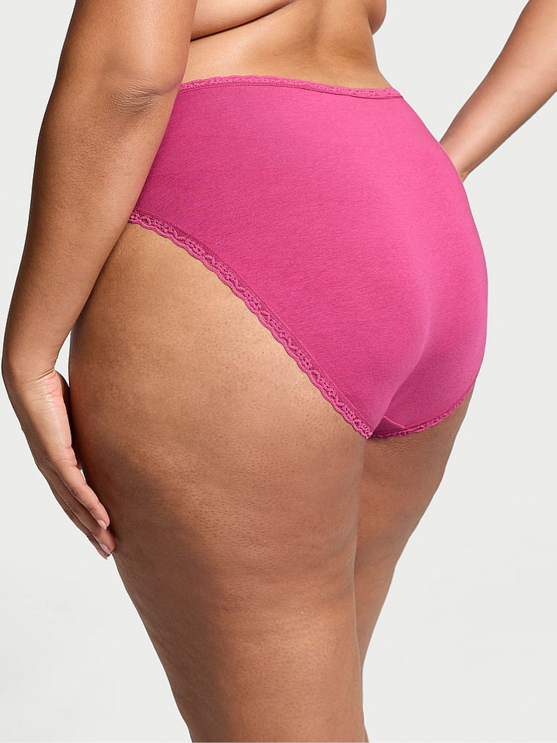 Luscious Rose Pink Brief Knickers - Image 2 of 3