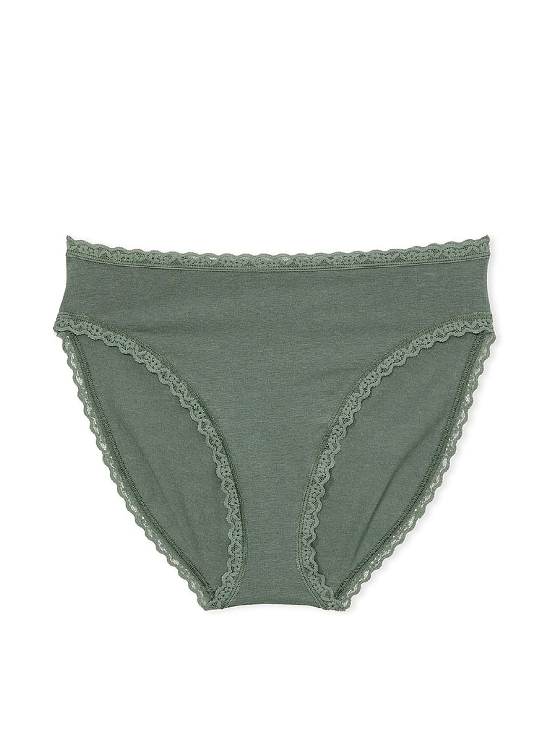 Faded Sage Green Brief Knickers - Image 3 of 3