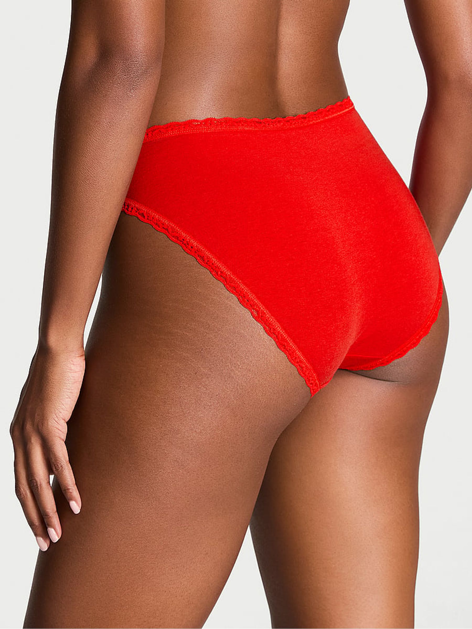 Lipstick Red Brief Knickers - Image 2 of 3