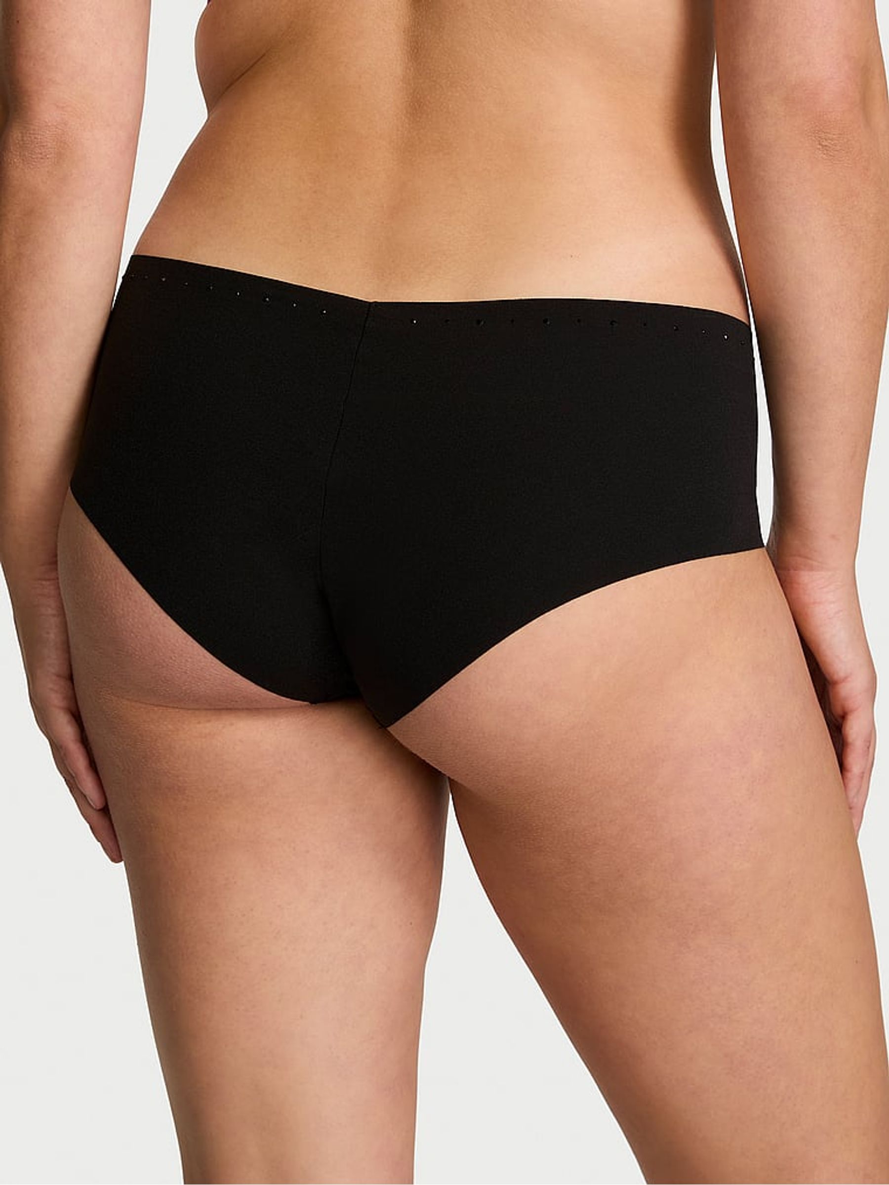 Black Cheeky Shine Trim Knickers - Image 2 of 3