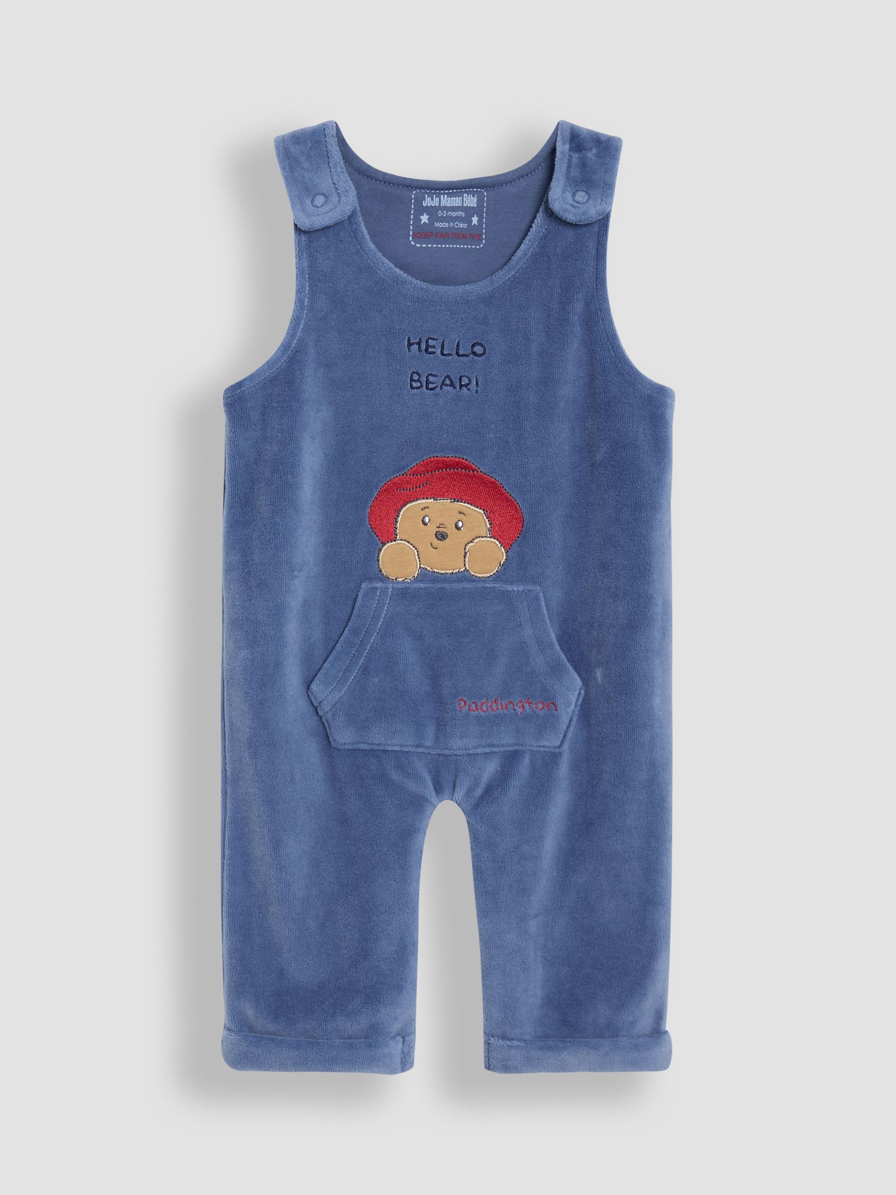Navy Appliqué Dungaree Set - Image 6 of 9