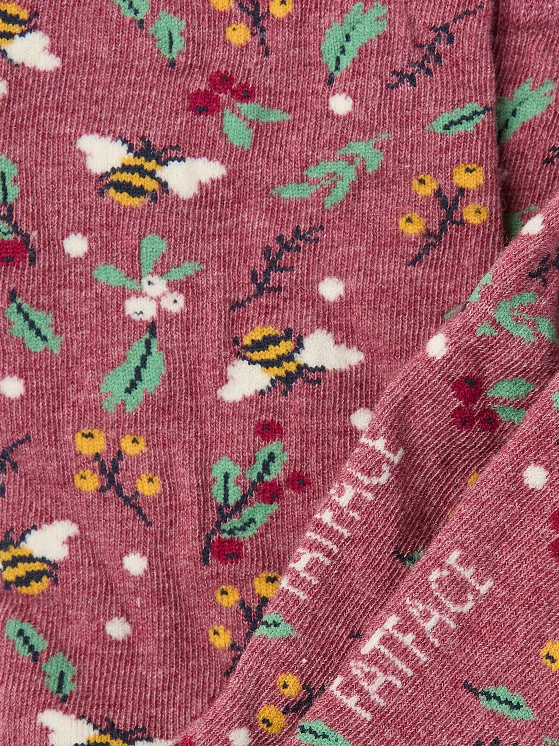 Purple Bee Socks - Image 2 of 2 Purple Bee Socks - Image 2 of 2