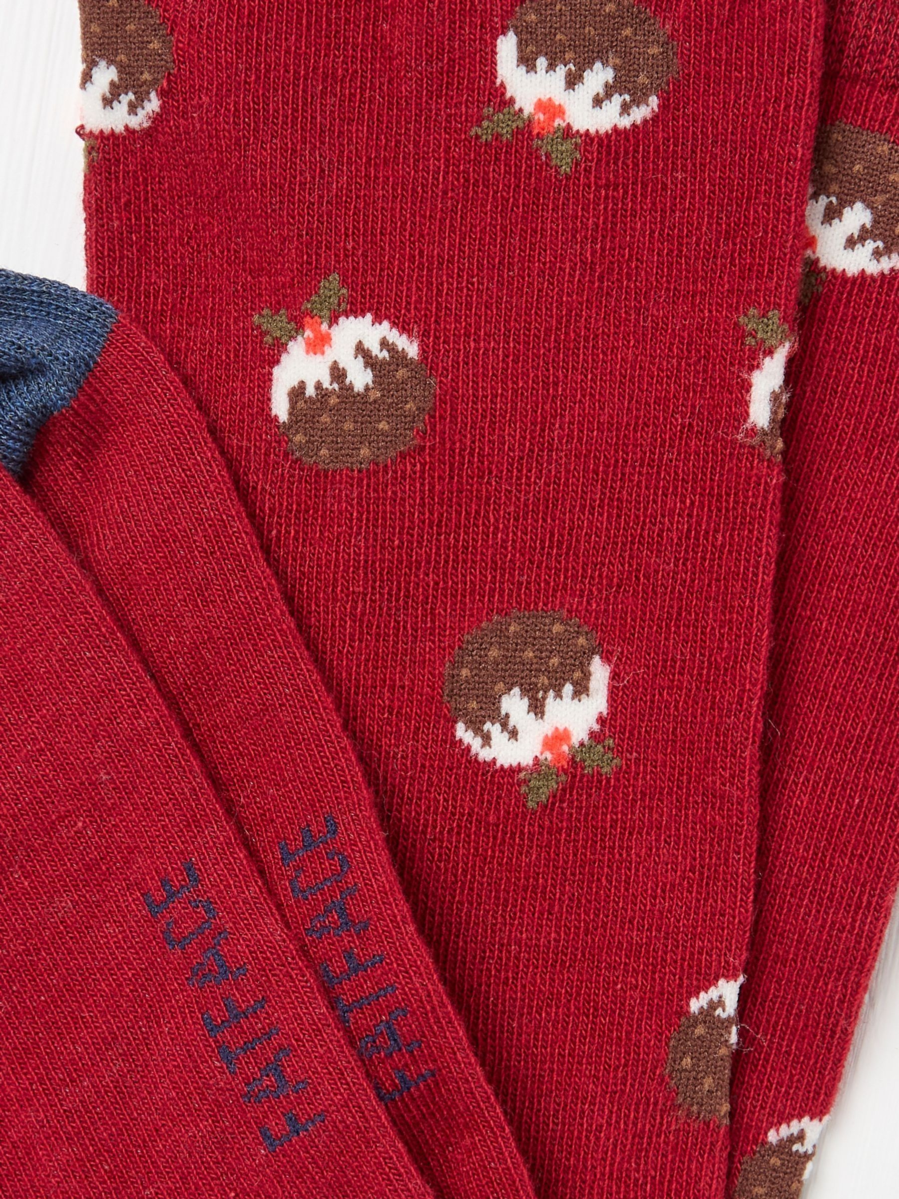 Red Pudding Socks - Image 2 of 2