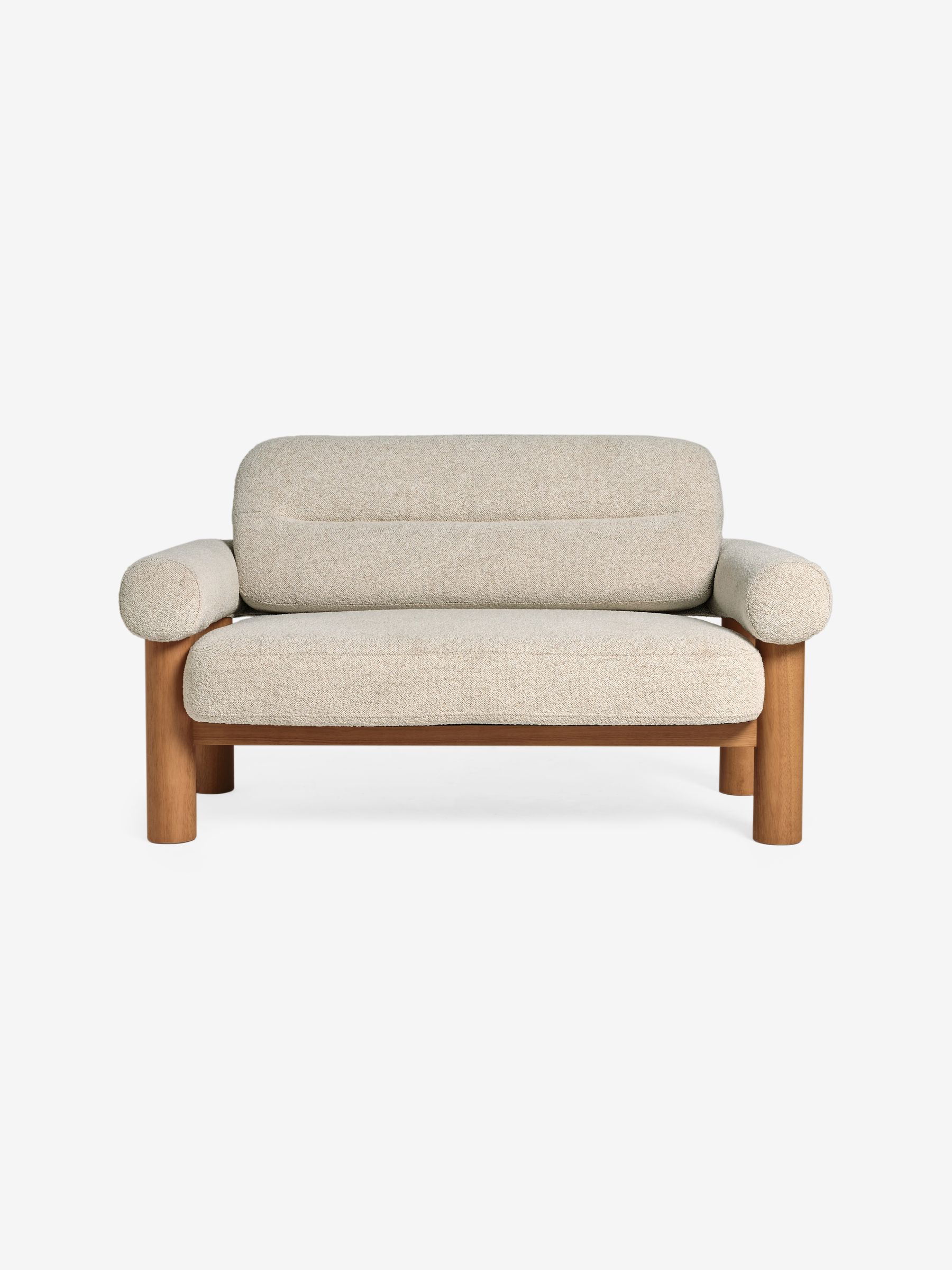 Maxton 2 Seater Sofa in Off White Pax Boucle - Image 7 of 7