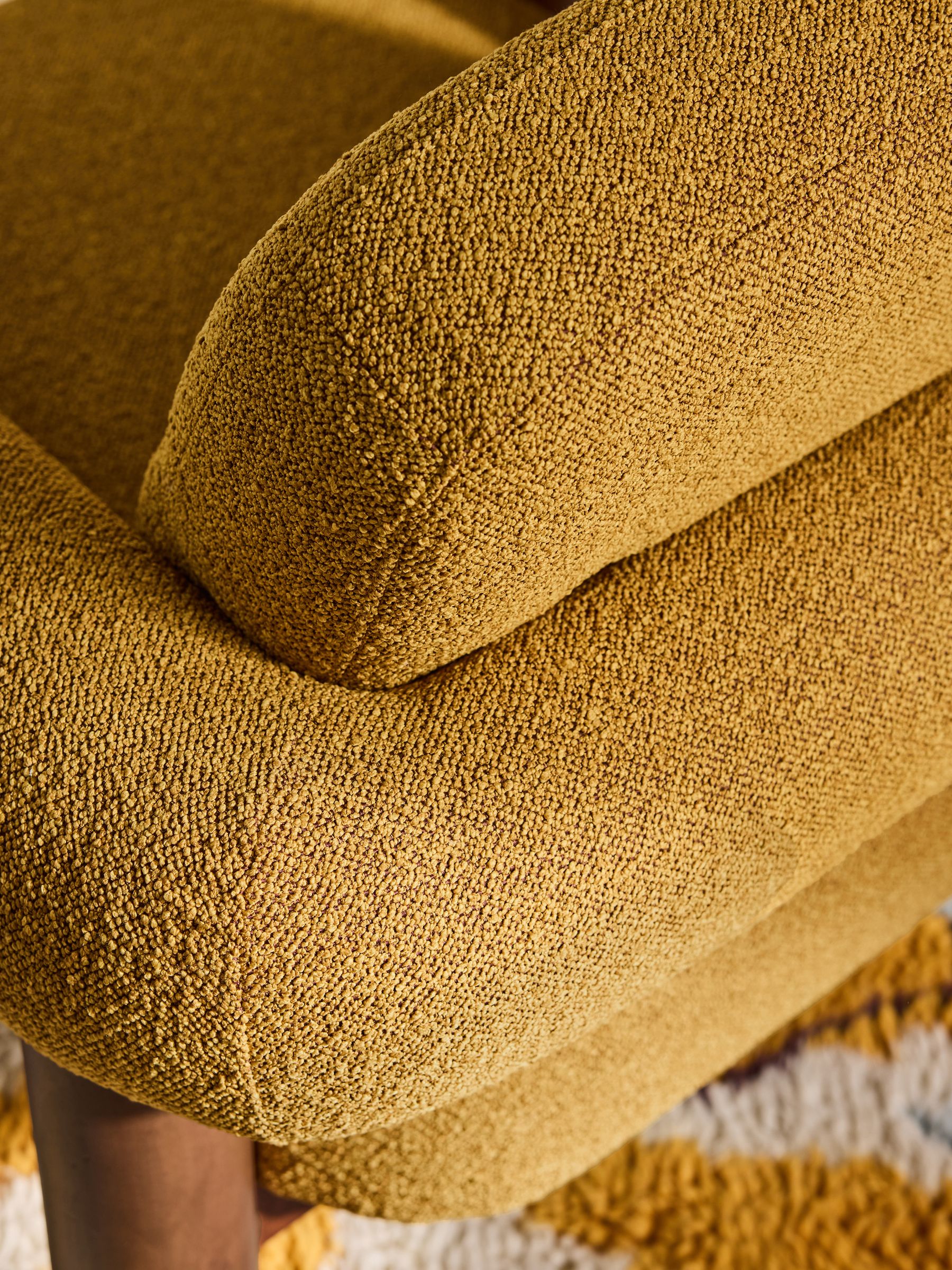 Maxton Chair in Ochre Yellow Pax Boucle - Image 3 of 7
