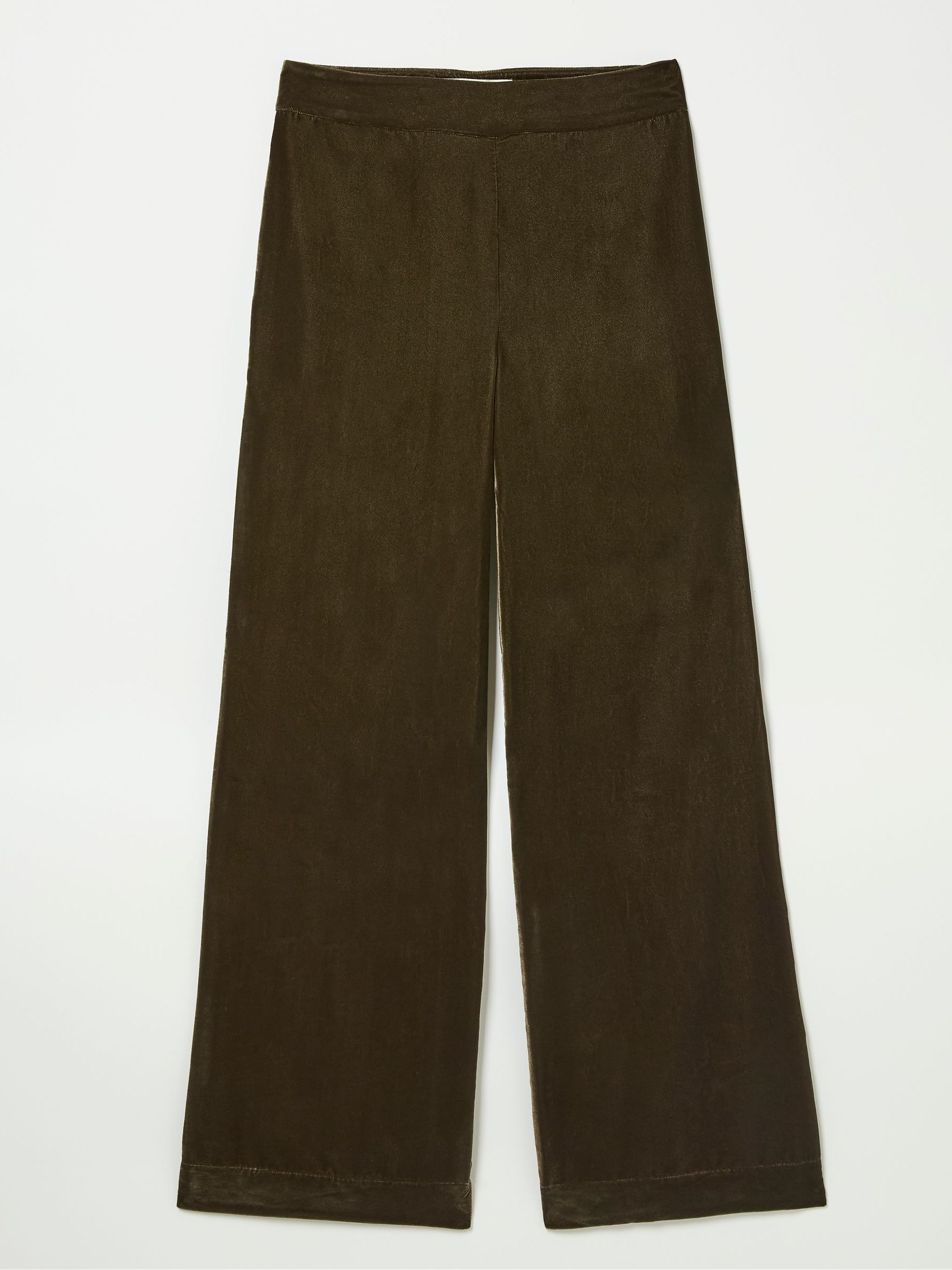 Ava Brown Velvet Trousers - Image 6 of 6