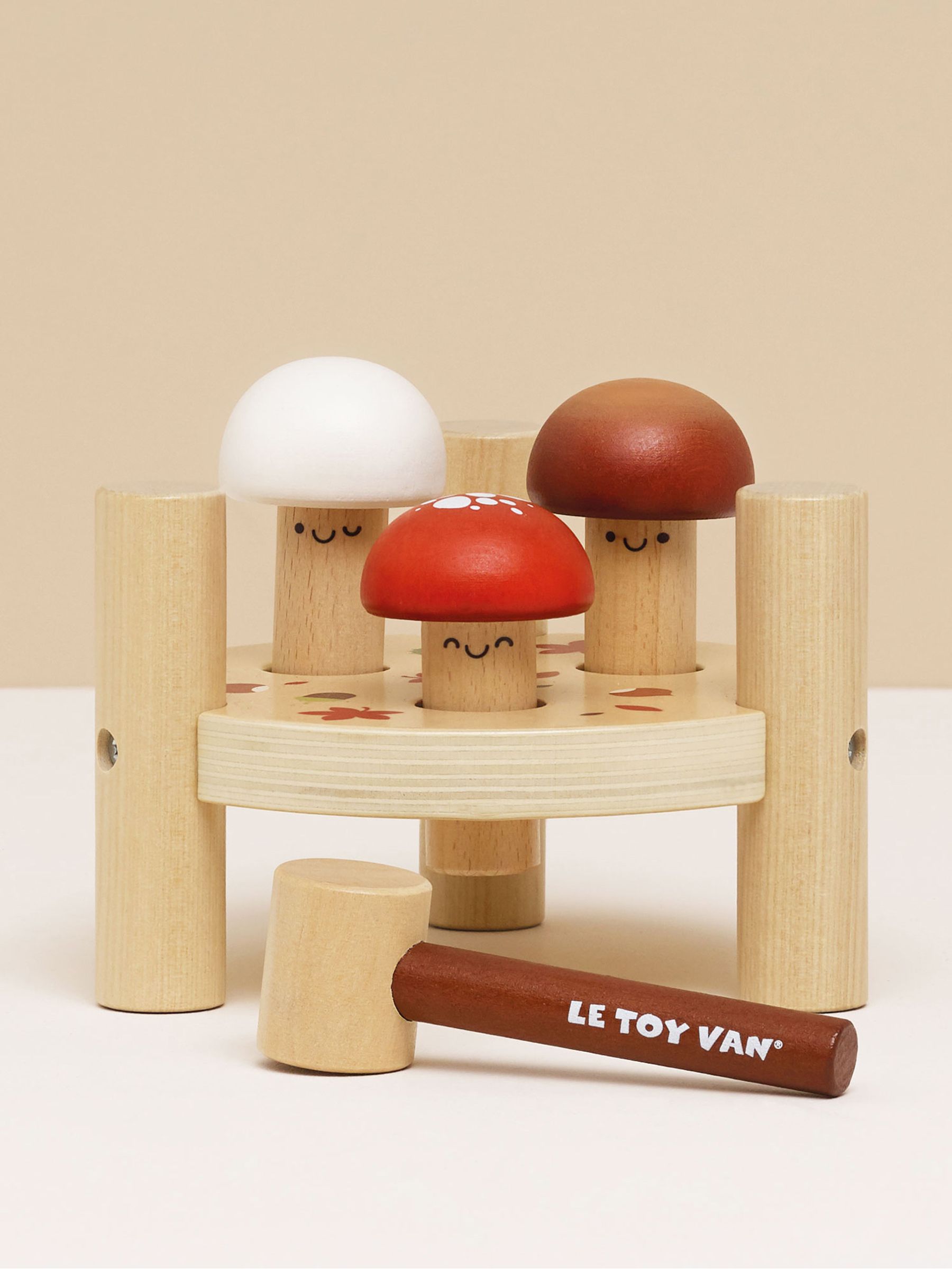 Le Toy Van Woodland Mushroom Hammer Game - Image 5 of 5
