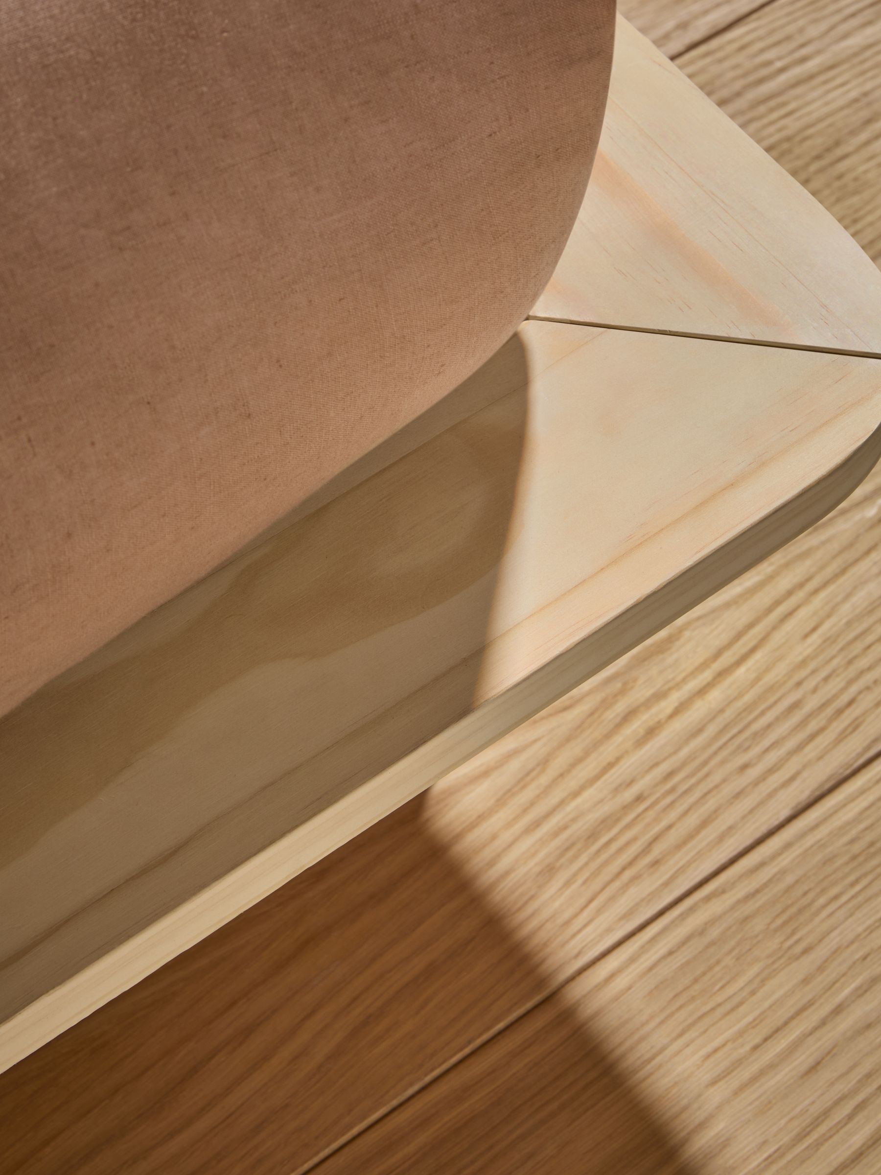 Kano Platform Bed in Natural Pine - Image 2 of 5