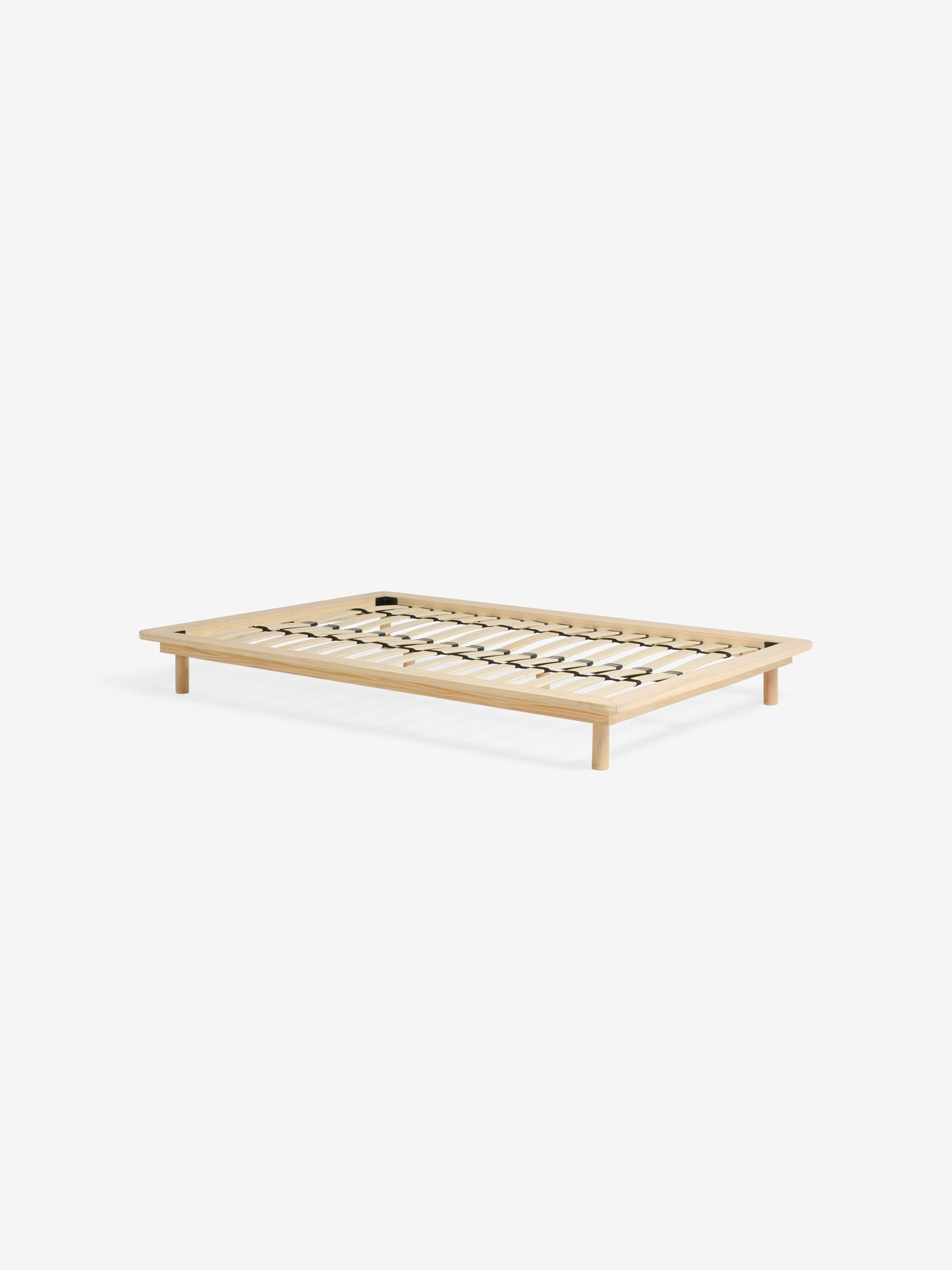 Kano Platform Bed in Natural Pine - Image 4 of 5