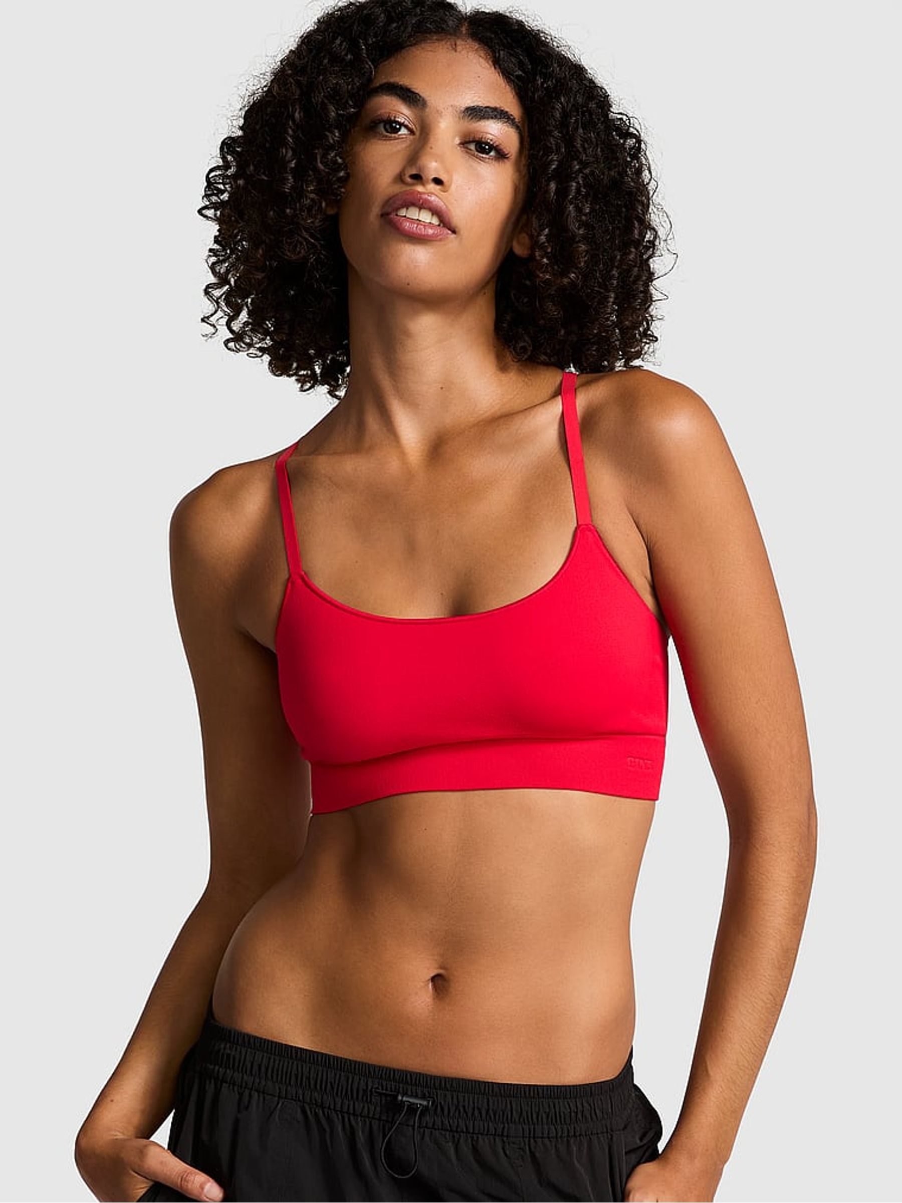 Red Pepper Seamless Low Impact Sports Bra Victoria's Secret UK