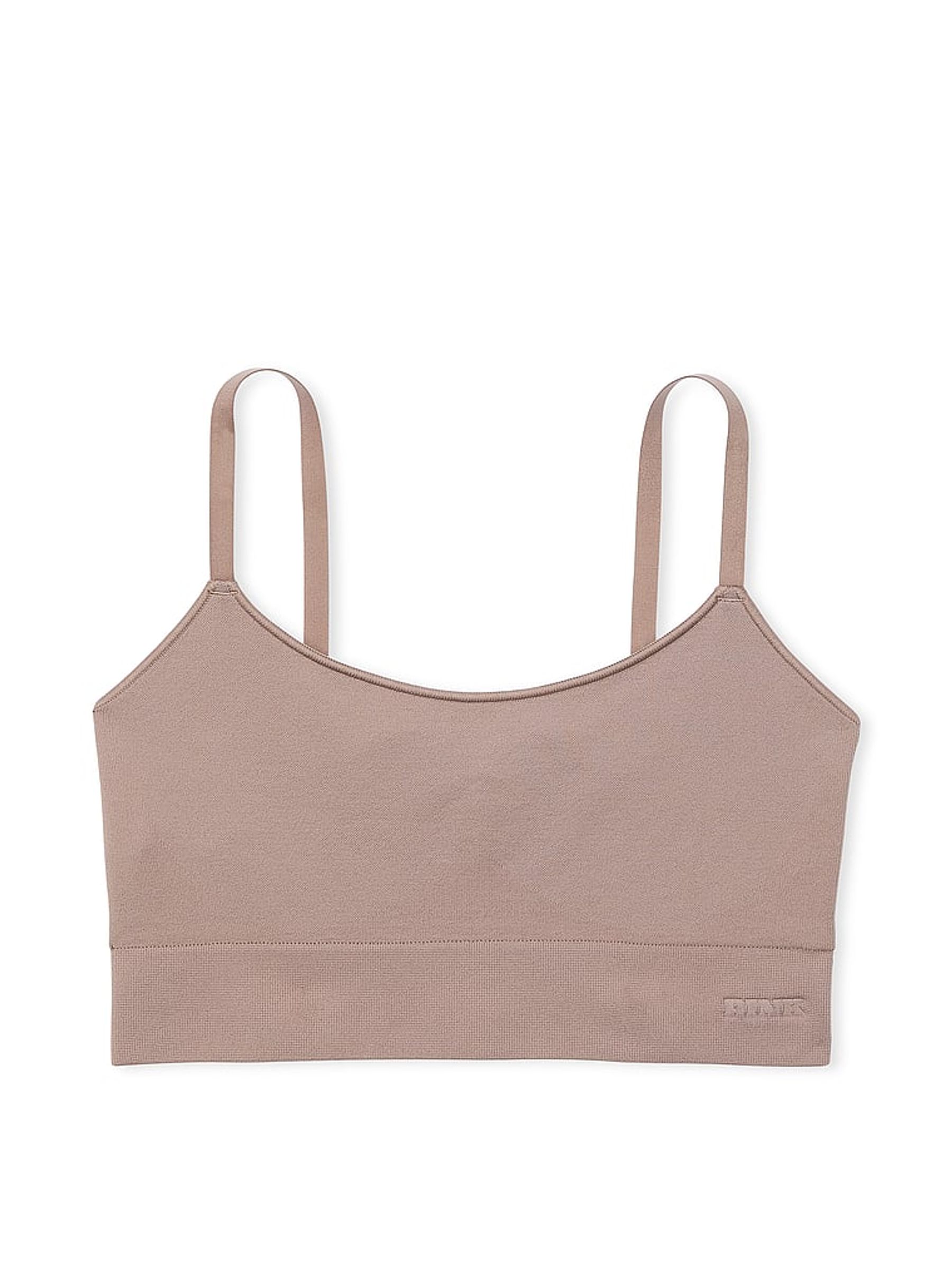 Iced Coffee Brown Sports Bra - Image 3 of 3