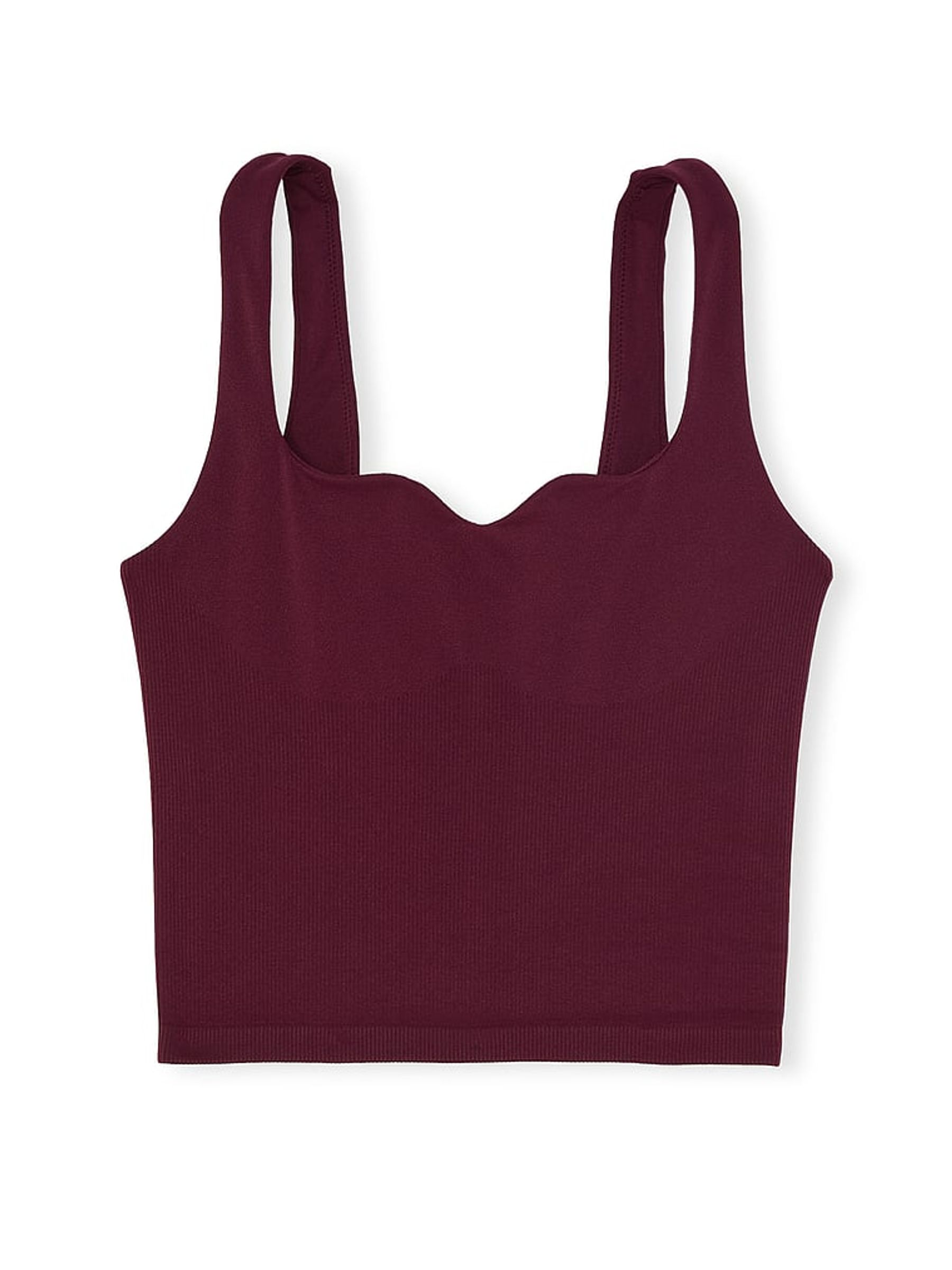 Purple Rose Longline Sports Bra Tank Top - Image 3 of 3