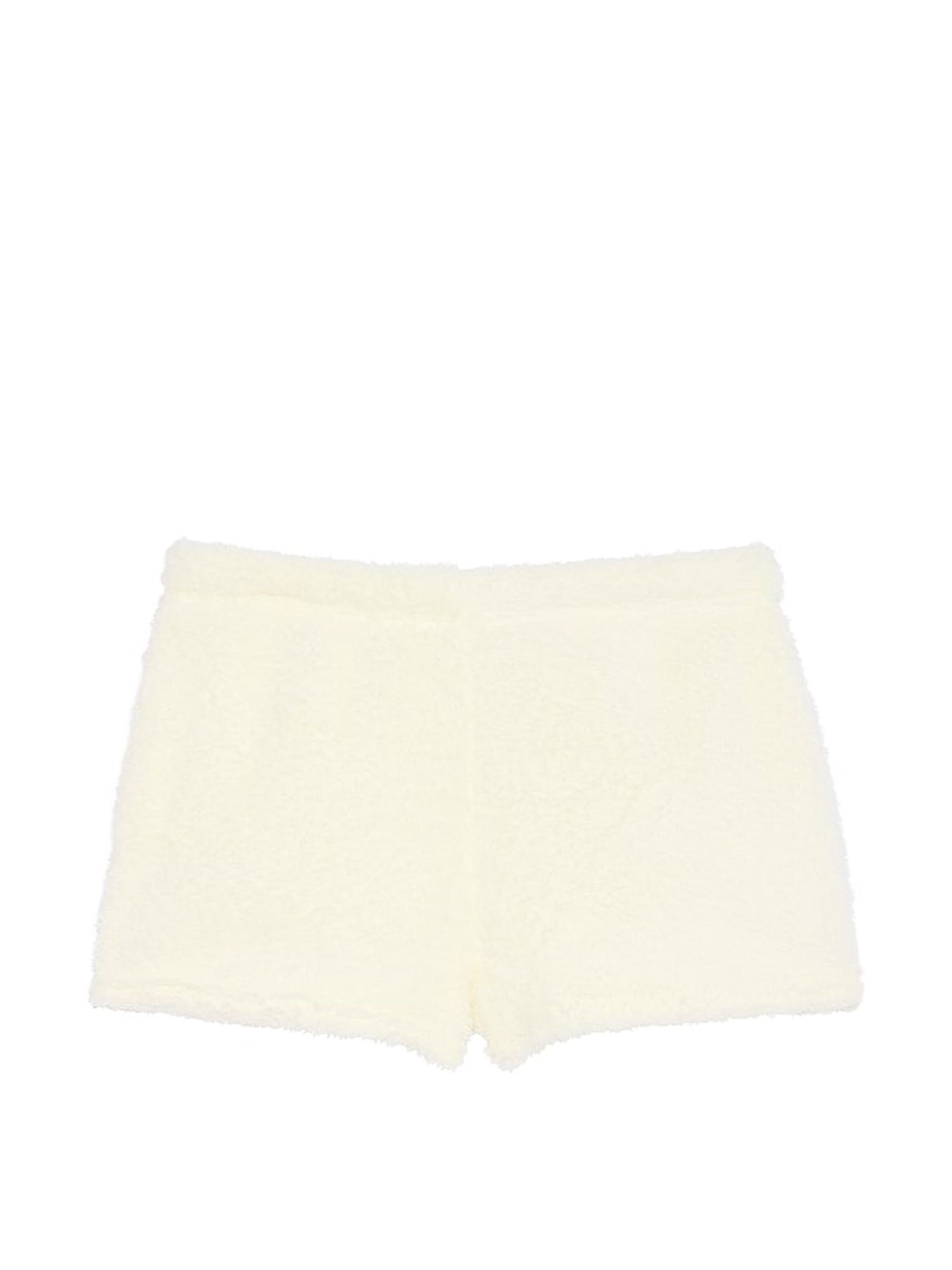 Creamer White Cosy Knit Boxer Pyjama Shorts - Image 3 of 3