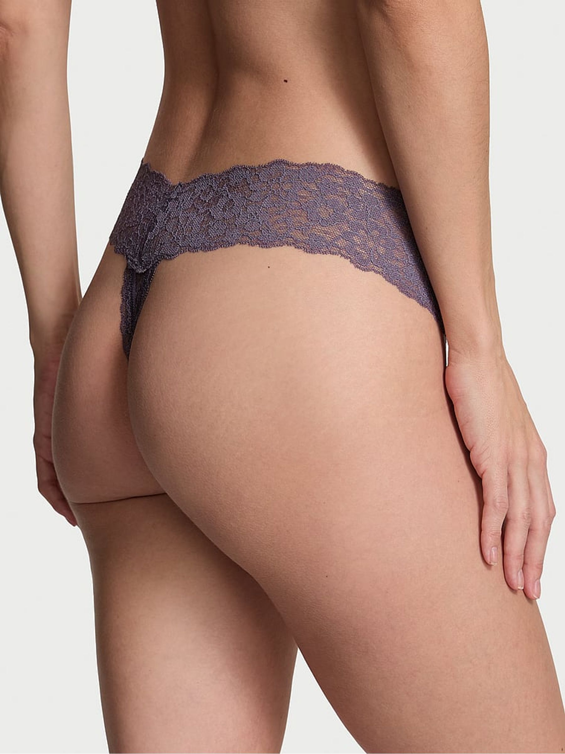 Tornado Grey Sequins Thong Knickers - Image 2 of 2
