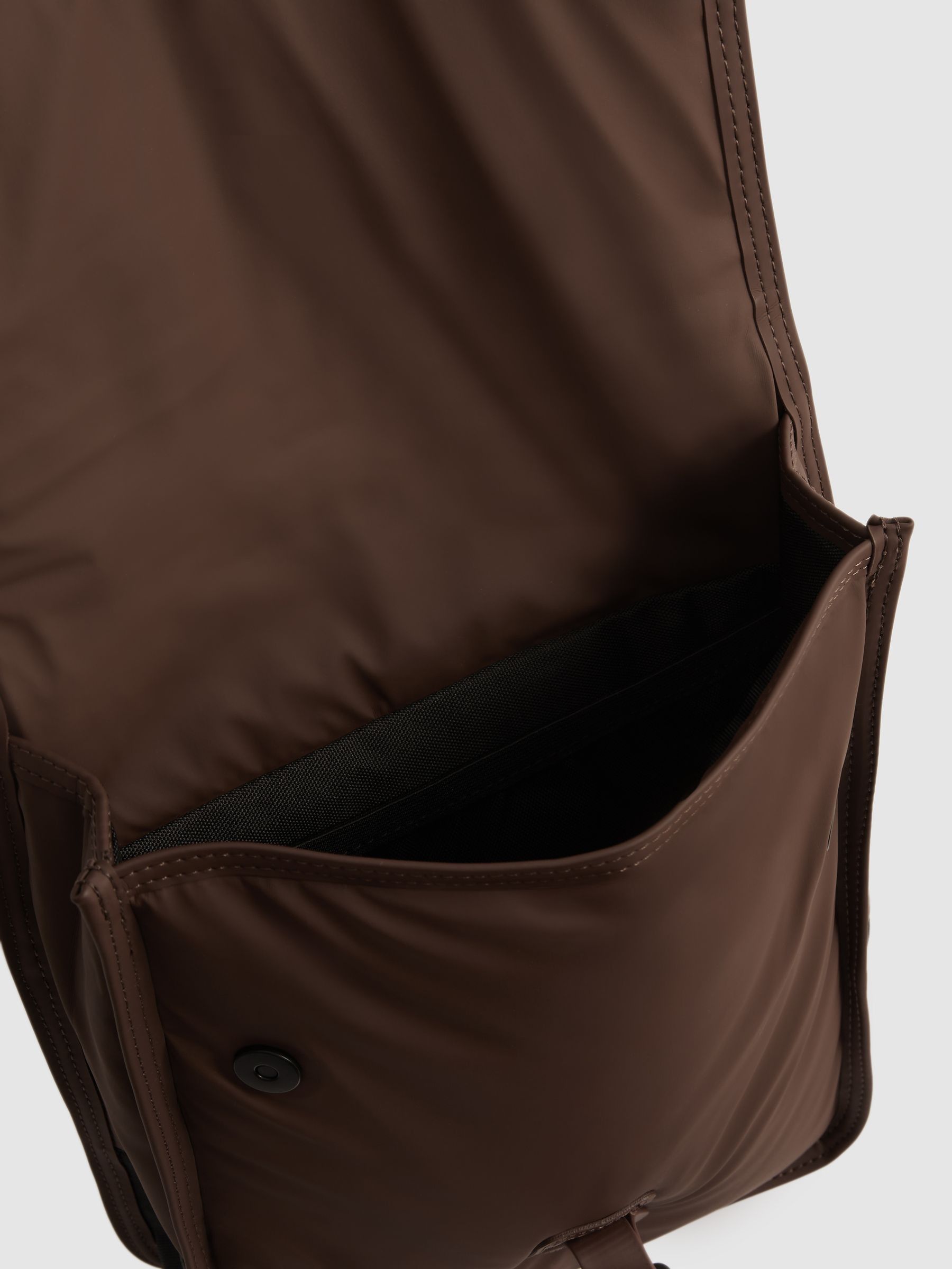Rains Padded-Shell Backpack in Chocolate - Image 5 of 5