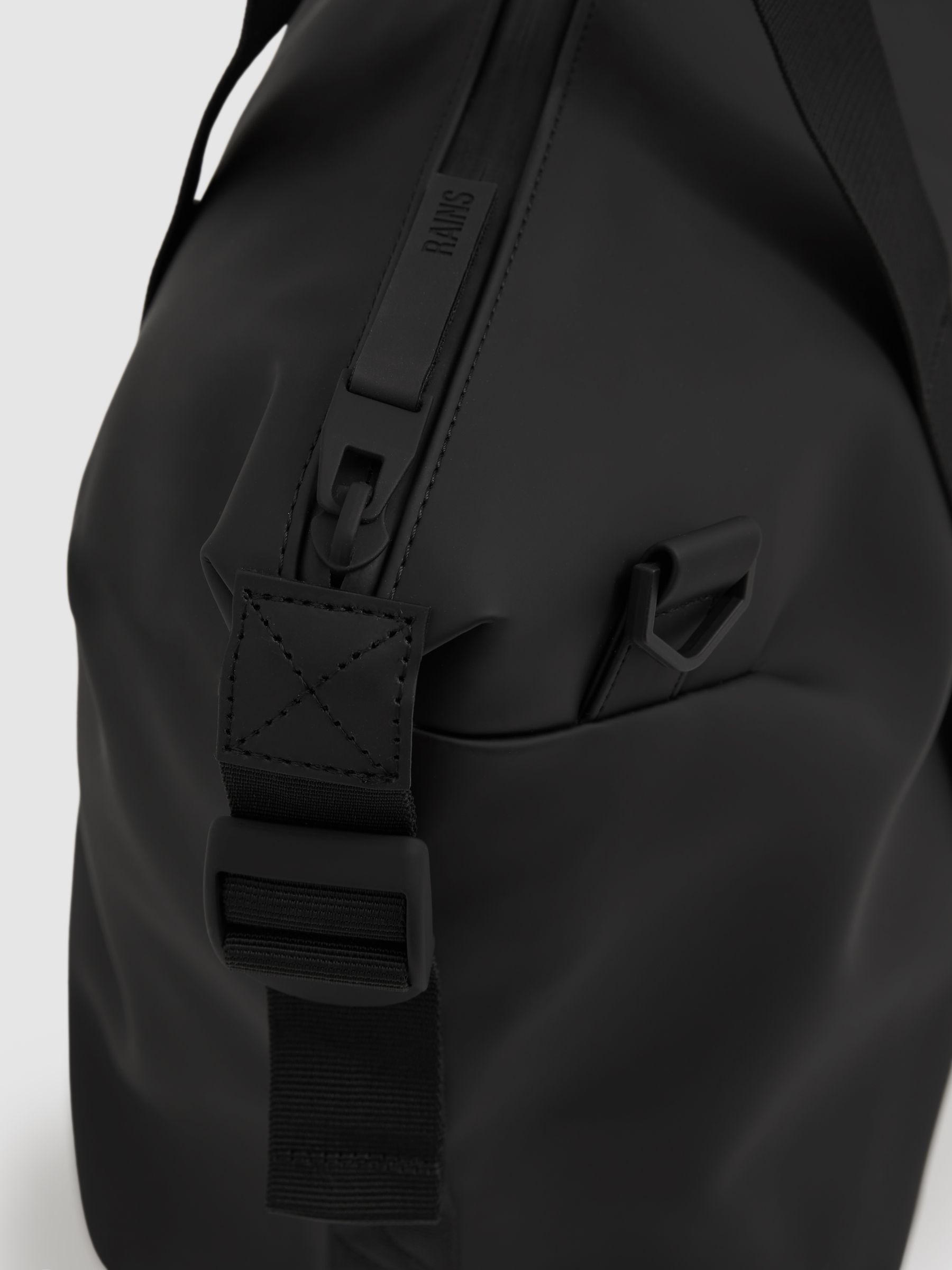 Rains Small Weekend Bag in Black - Image 4 of 4