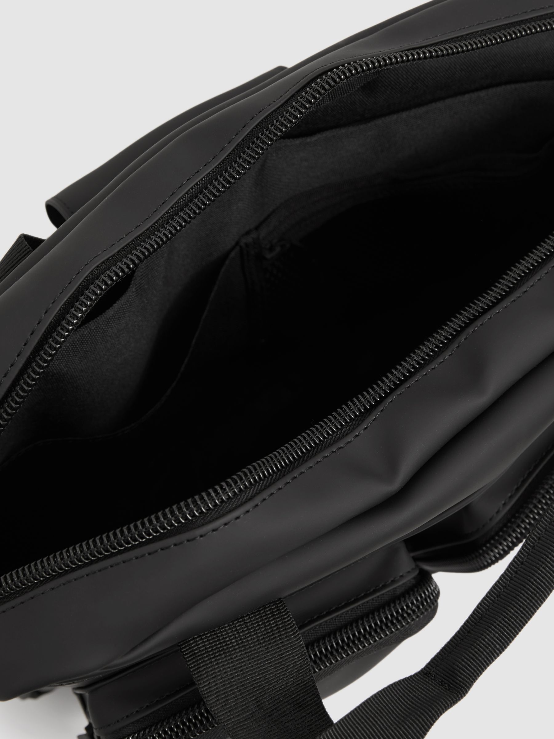Rains Technical Laptop Bag in Black - Image 2 of 4
