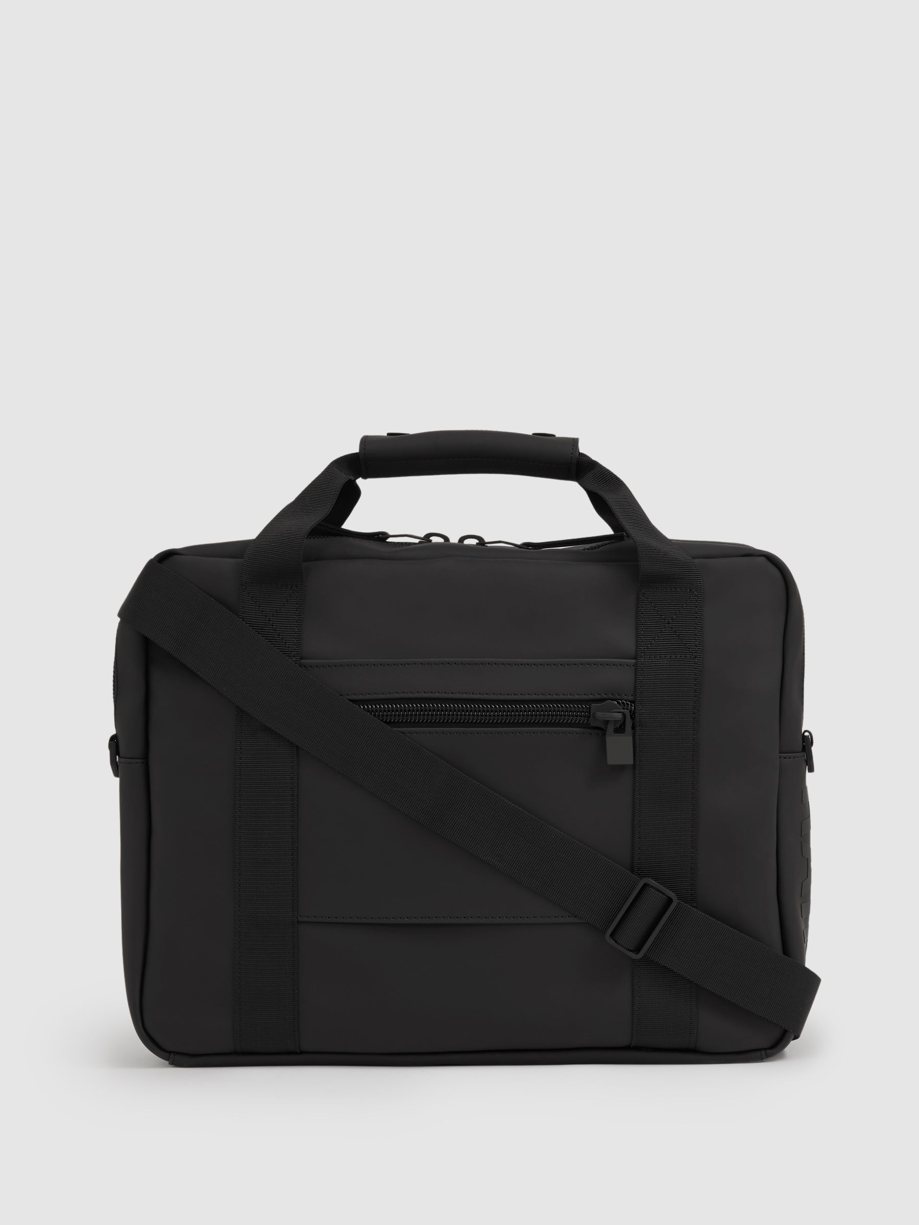 Rains Technical Laptop Bag in Black - Image 3 of 4