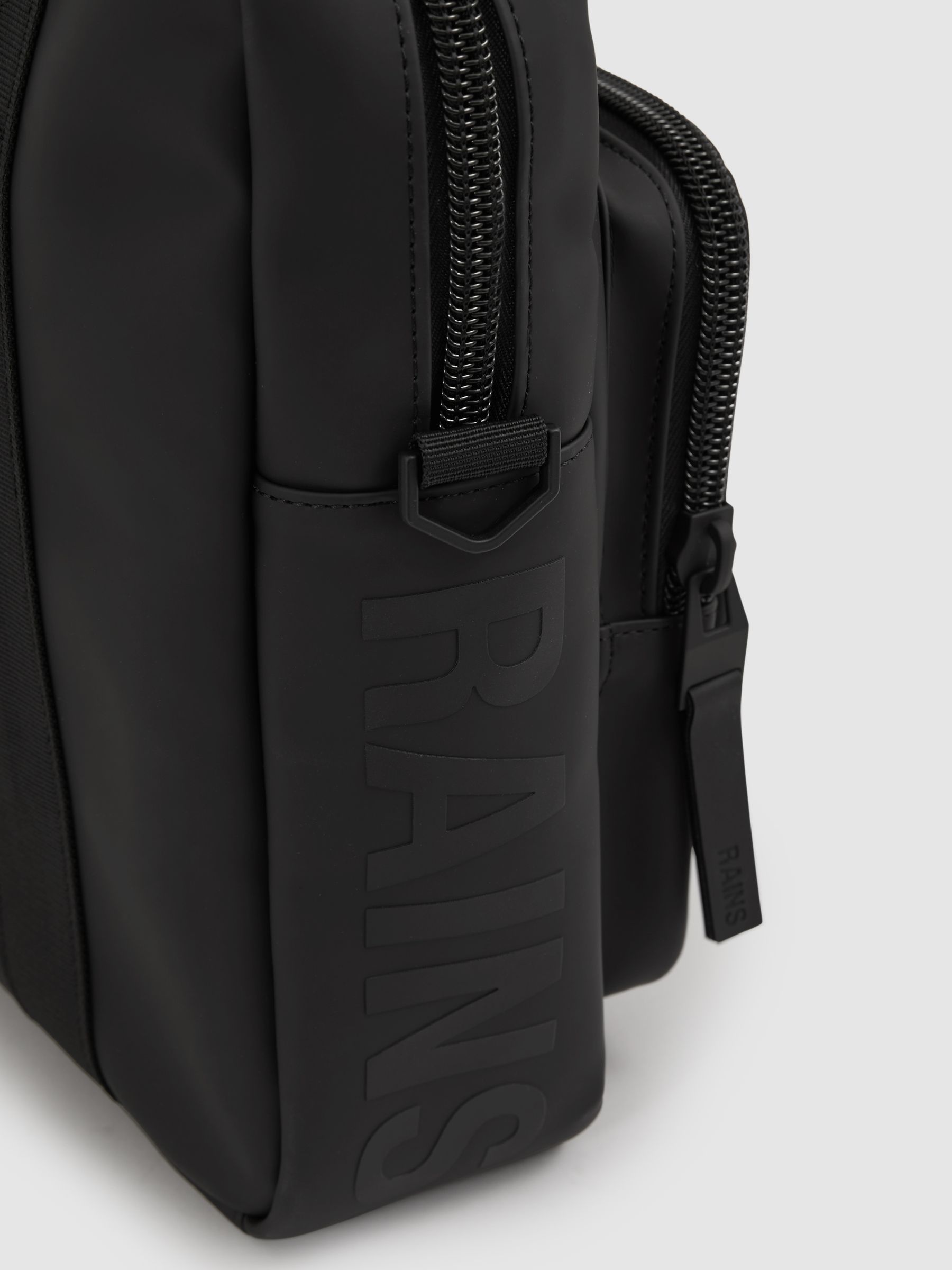 Rains Technical Laptop Bag in Black - Image 4 of 4