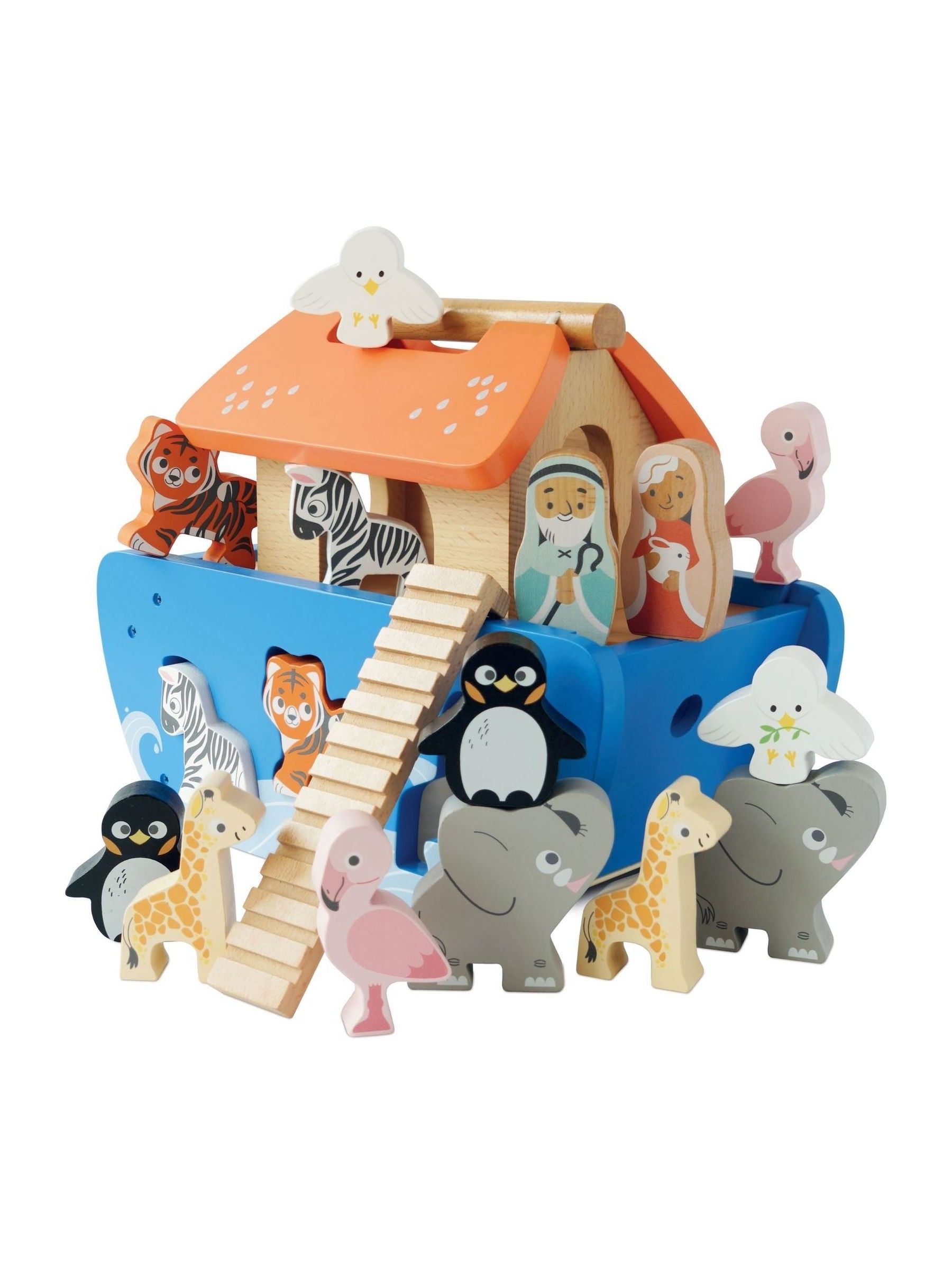 No Colour Noahs Arc Shape Sorter - Image 1 of 6